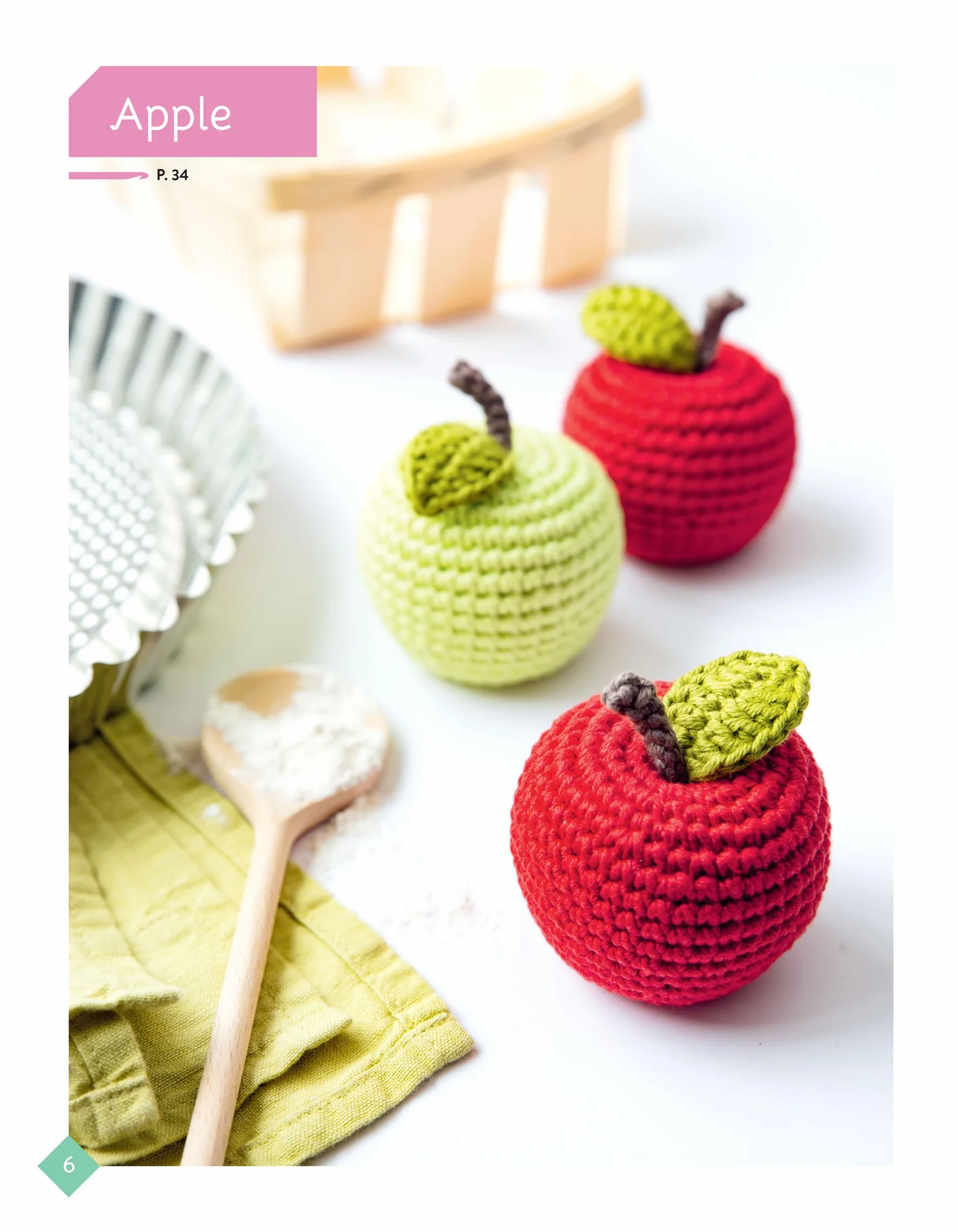 Adorable Fruits & Vegetables to Crochet: Delicious Decorations for Your Table