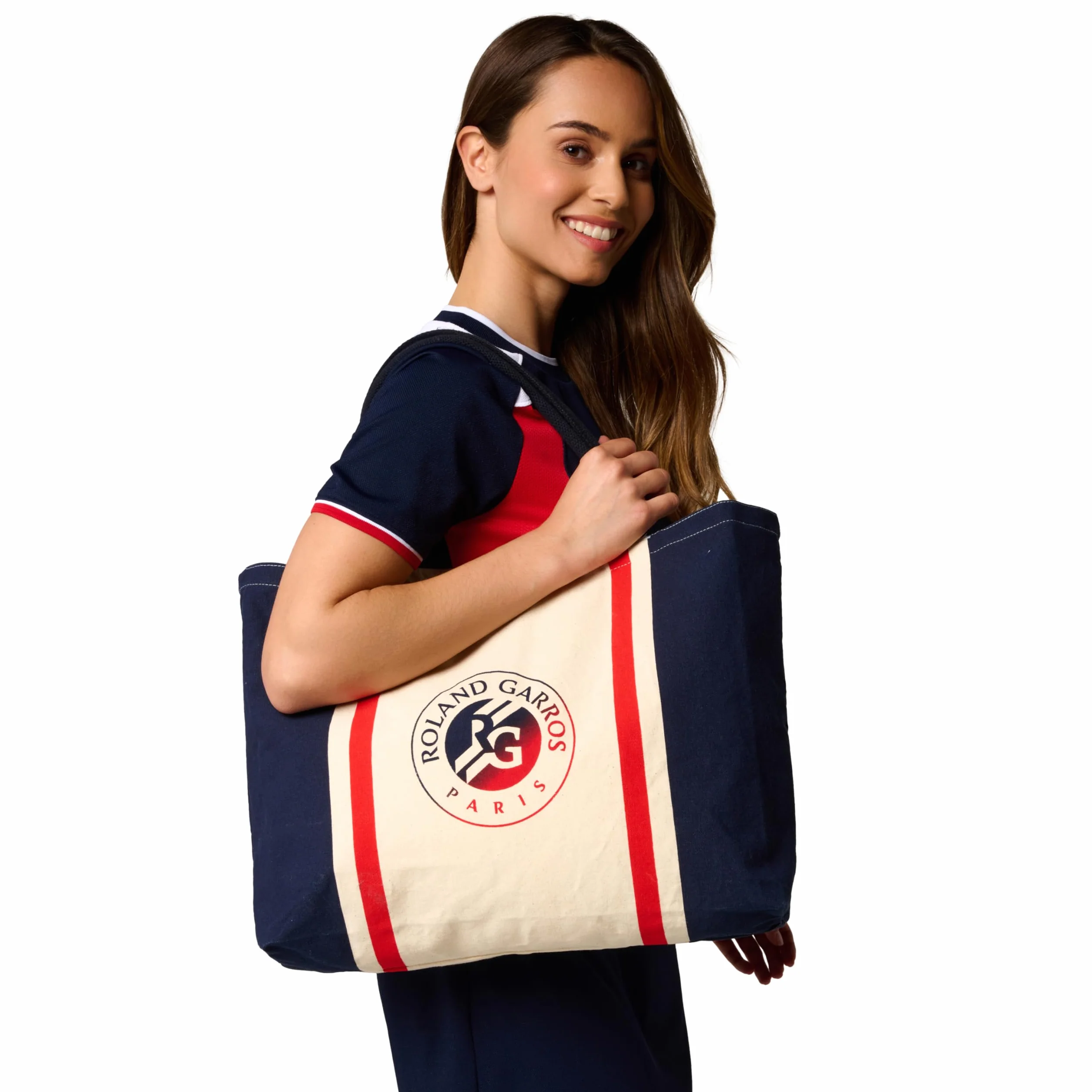 ROLAND GARROS Trójkolorowy, torba na ramię, unisex, Kolor: wielokolorow, Western