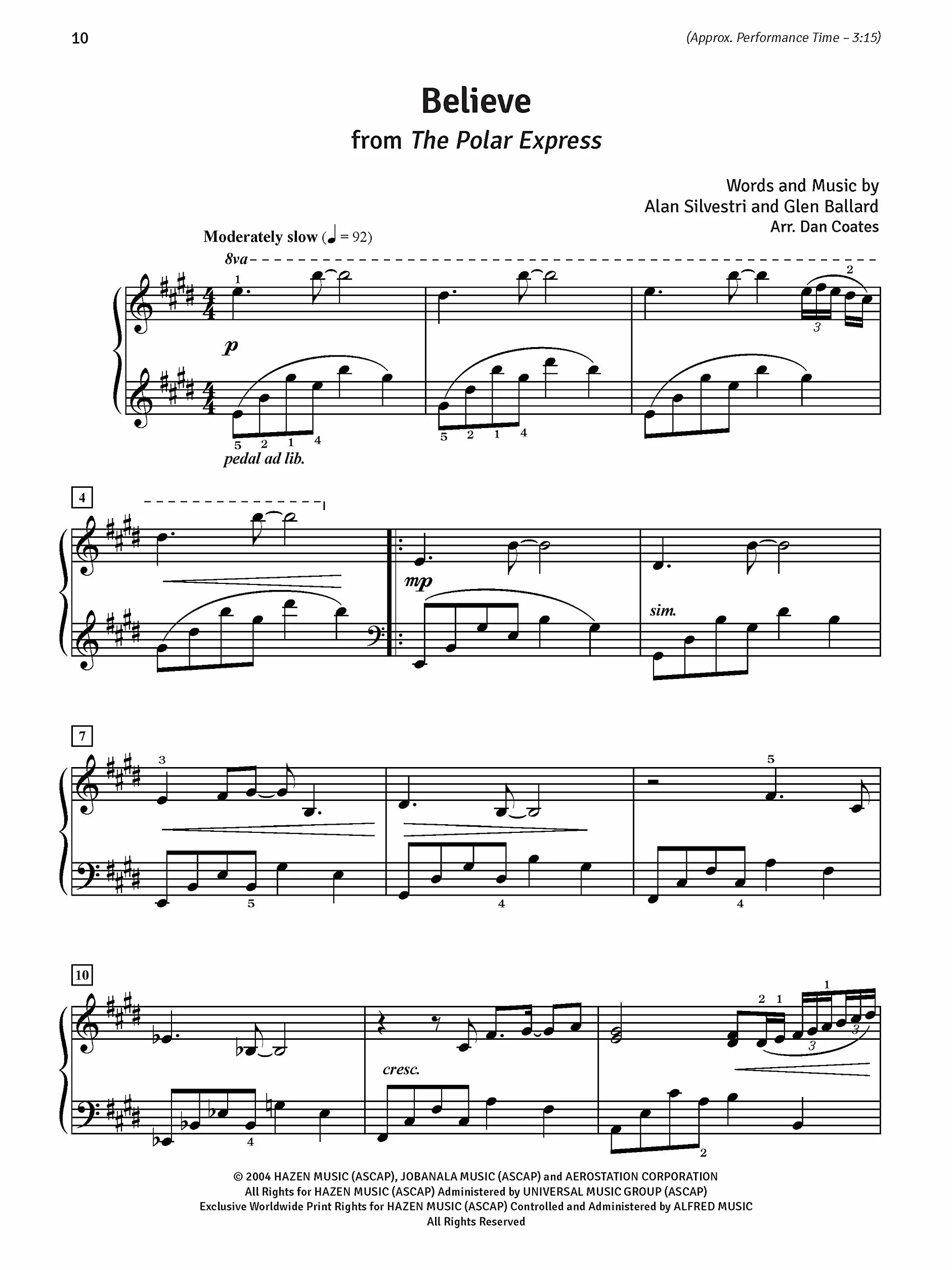 Professional Piano Solos For Christmas