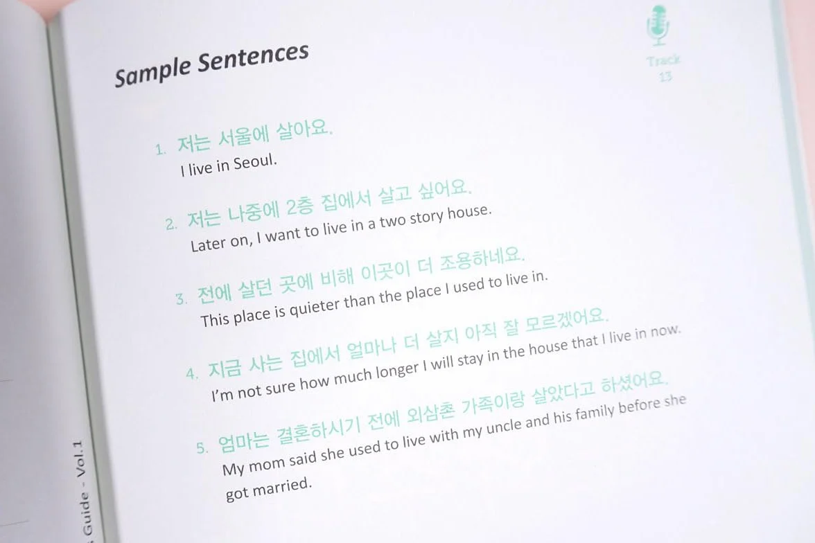 THE KOREAN VERBS GUIDE (2 VOLUMES)