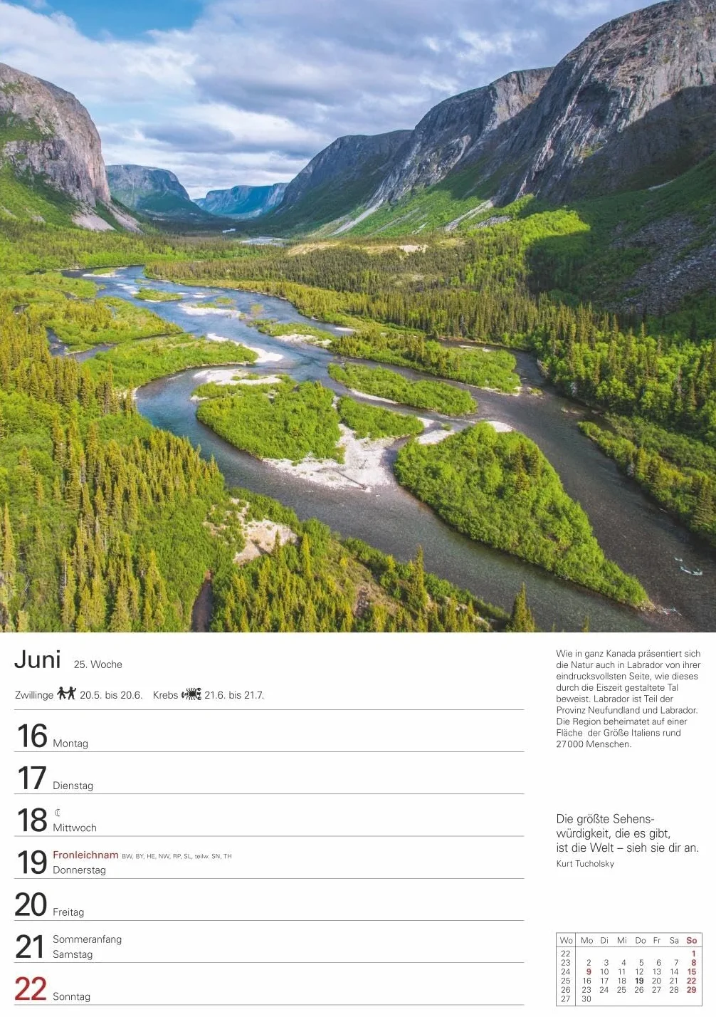 Wunder der Natur Wochenplaner 2025 - 53 Blatt mit Zitaten und Wochenchronik: Wunderschöne Naturfotos in einem praktischen Terminkalender zum Aufhängen. Übersichtlicher Wochenplaner für die Wand
