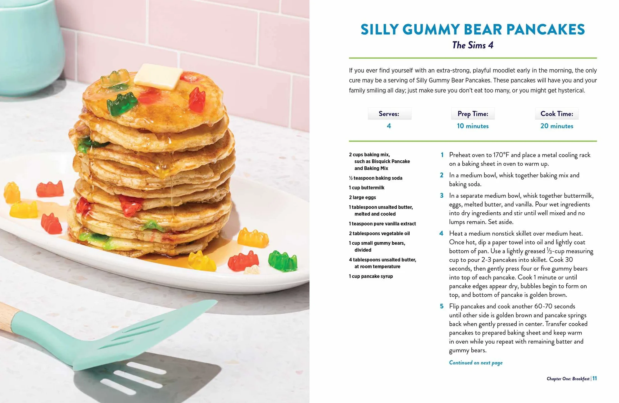The Unofficial Sims Cookbook: From Baked Alaska to Silly Gummy Bear Pancakes, 85+ Recipes to Satisfy the Hunger Need