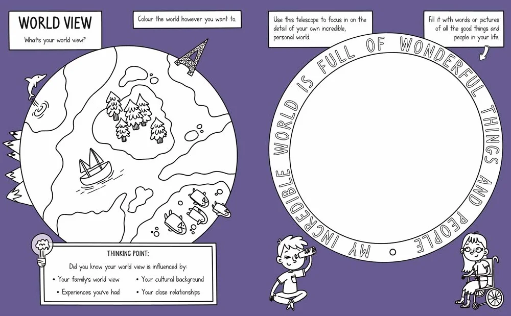 Be Positive! Mindful Kids: An activity book for children who want to feel more self-confident