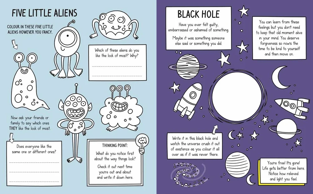 Be Positive! Mindful Kids: An activity book for children who want to feel more self-confident