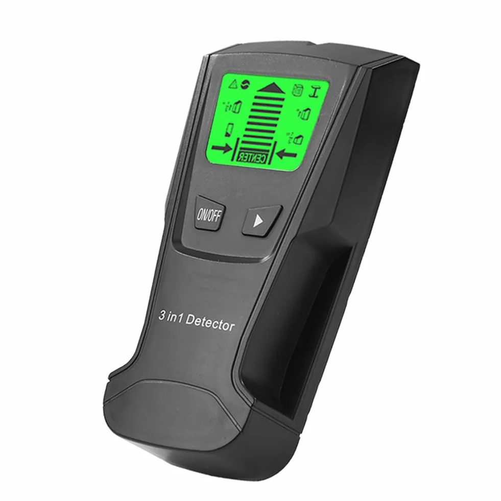Skaner ścienny 3 w 1 wykrywacz metalu Znajdź metalowe drewniane kołki AC napięcie wykrywanie przewodu pod napięciem Electric Box Finder Detektor ścienny