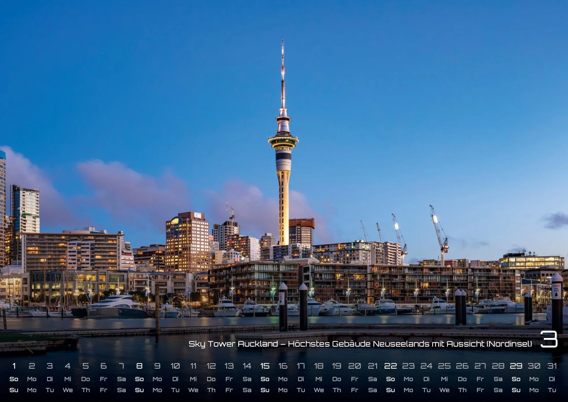 Neuseeland - Das Land der langen weißen Wolke - 2026 - Kalender DIN A2: Der Wandkalender mit den schönsten Motiven aus Neuseeland für das Jahr 2026 im extragroßen Format DIN A2 (ca. 60 x 42 cm)!