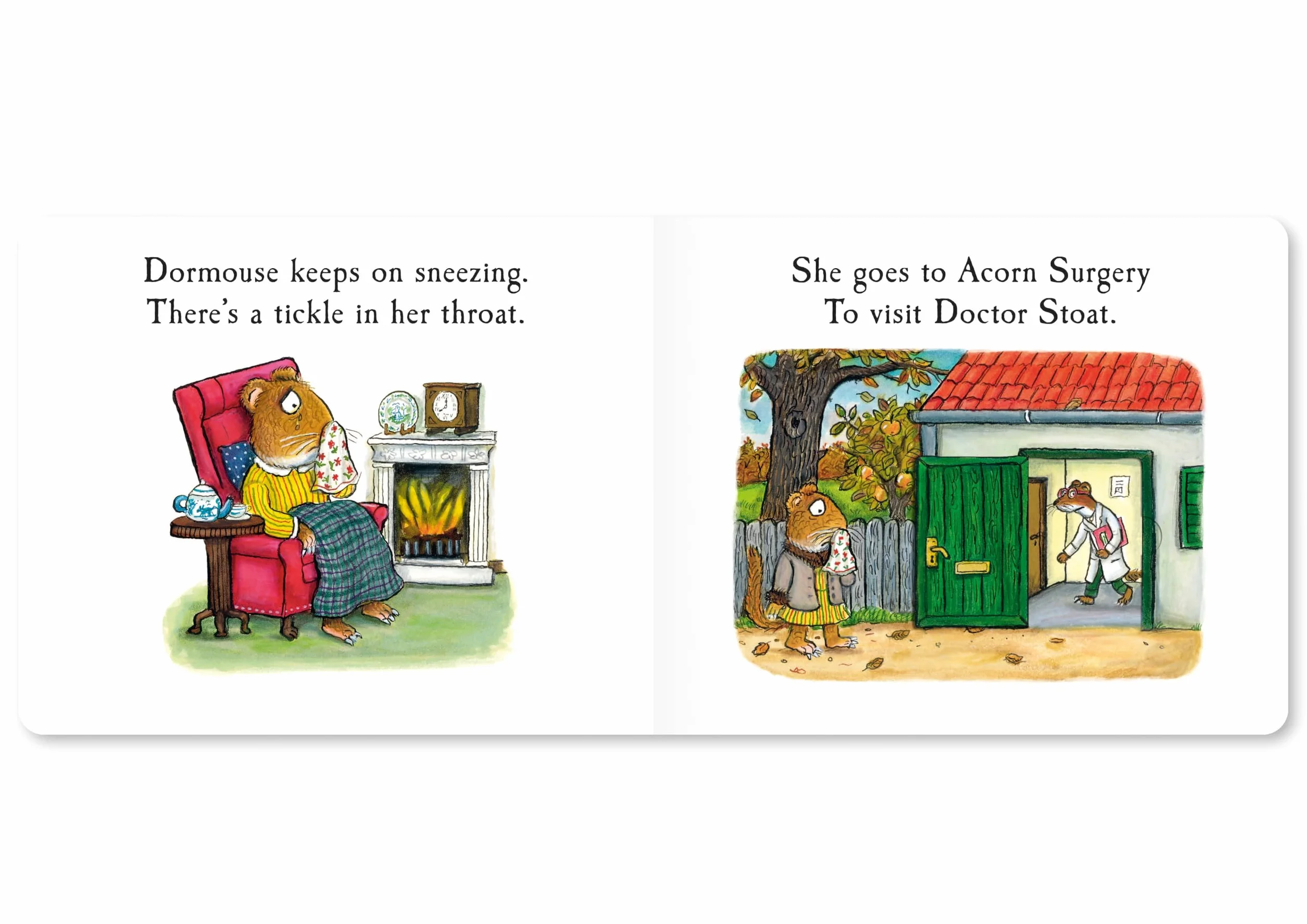 Dormouse Has a Cold: A Lift-the-flap Story (9)