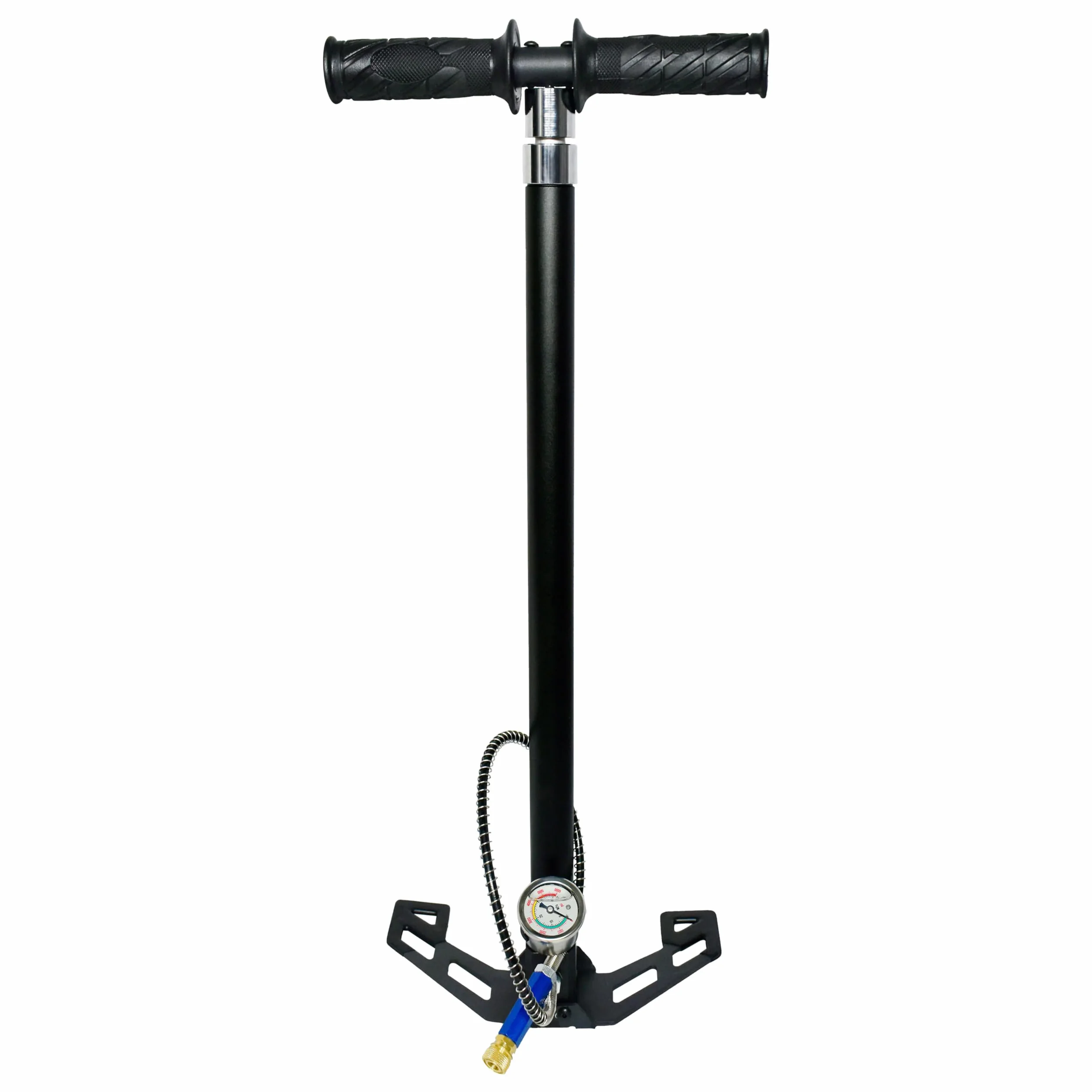 TUXING PCP pompa 4500Psi wysokociśnieniowa pompa ręczna 3 etap ze stali nierdzewnej do wiatrówki strzemię myśliwskie Paintball wiatrówka 300bar 30mpa