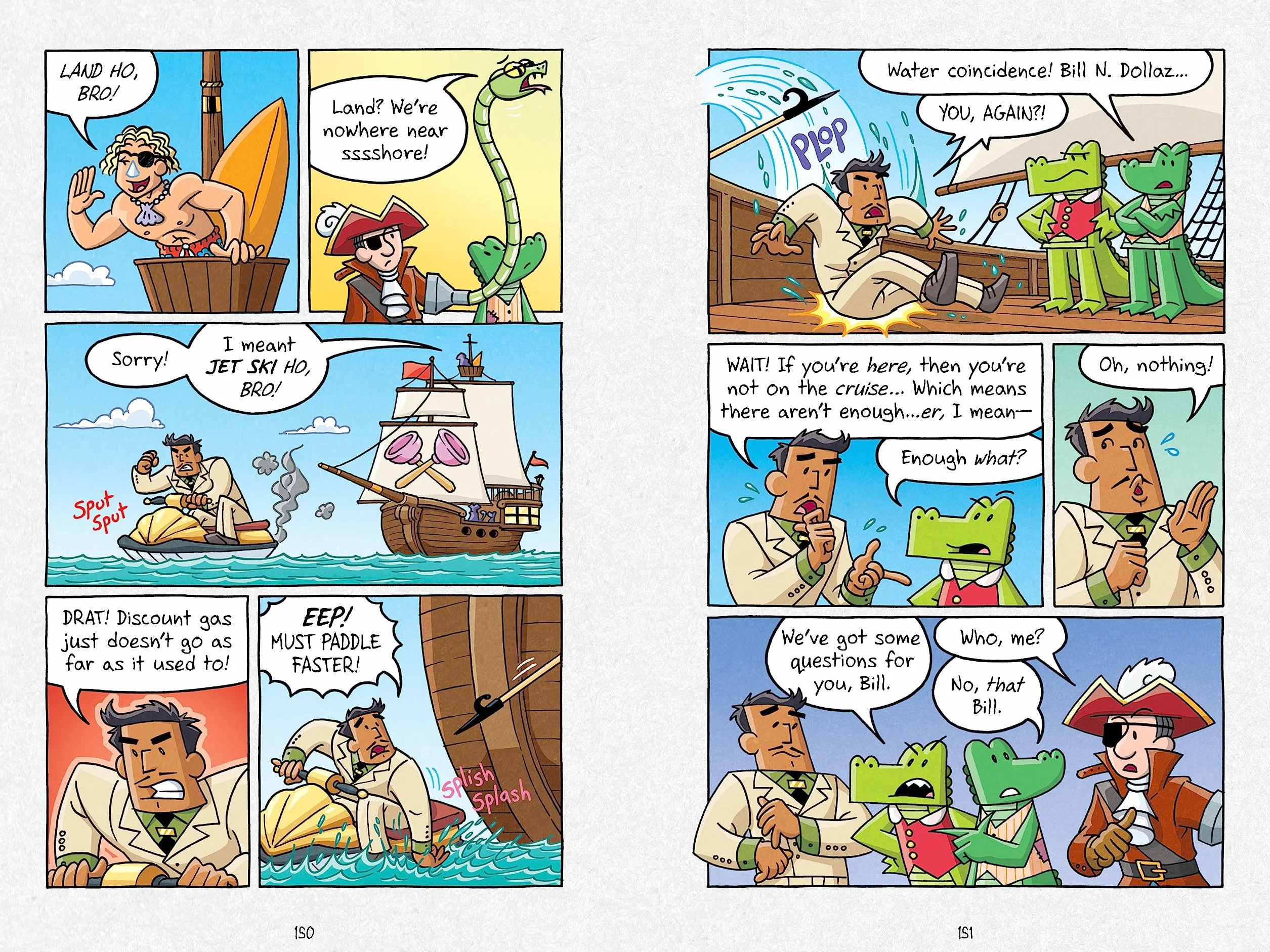 InvestiGators All Tide Up: A Laugh-Out-Loud Comic Book Adventure!