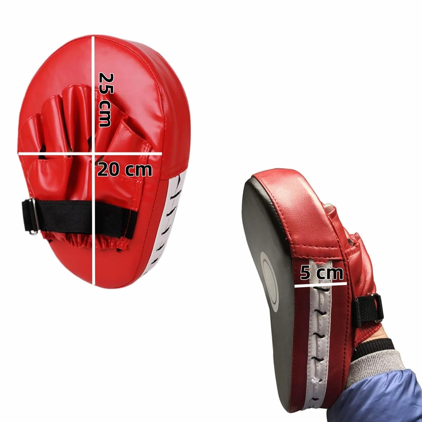 LATRAT 1 para pianek do gry w piłkarzyki, kickboxing, do Muay Thai Karate Taekwondo Martial Arts