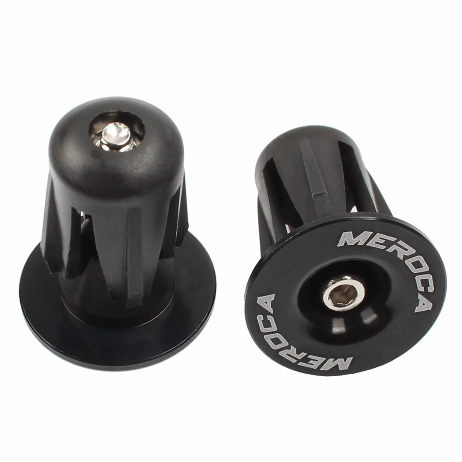 Azarxis Zaślepki na kierownicę rowerową 26 mm czarne 2 sztuki