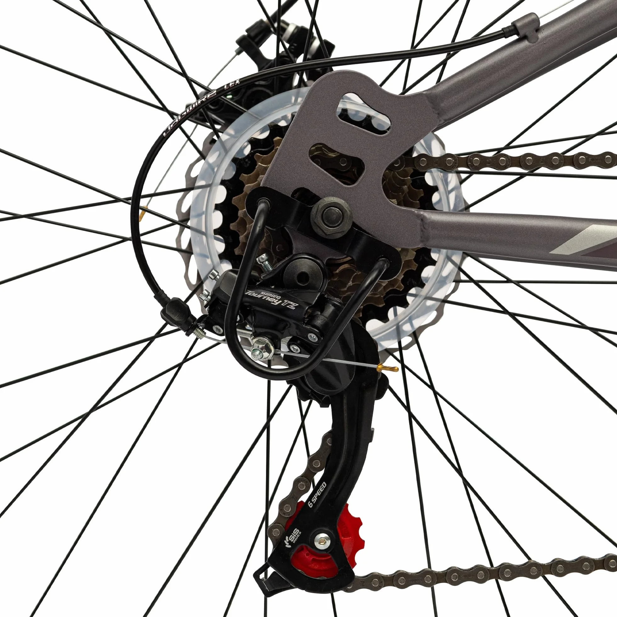Huffy Marker Mountain Bike 27,5" 21-biegowy Shimano szary