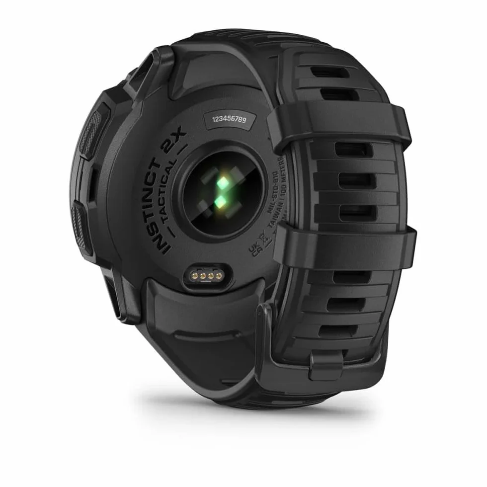 Garmin Instinct 2X Solar Tactical Edition Smartwatch GPS, Czarny, XL