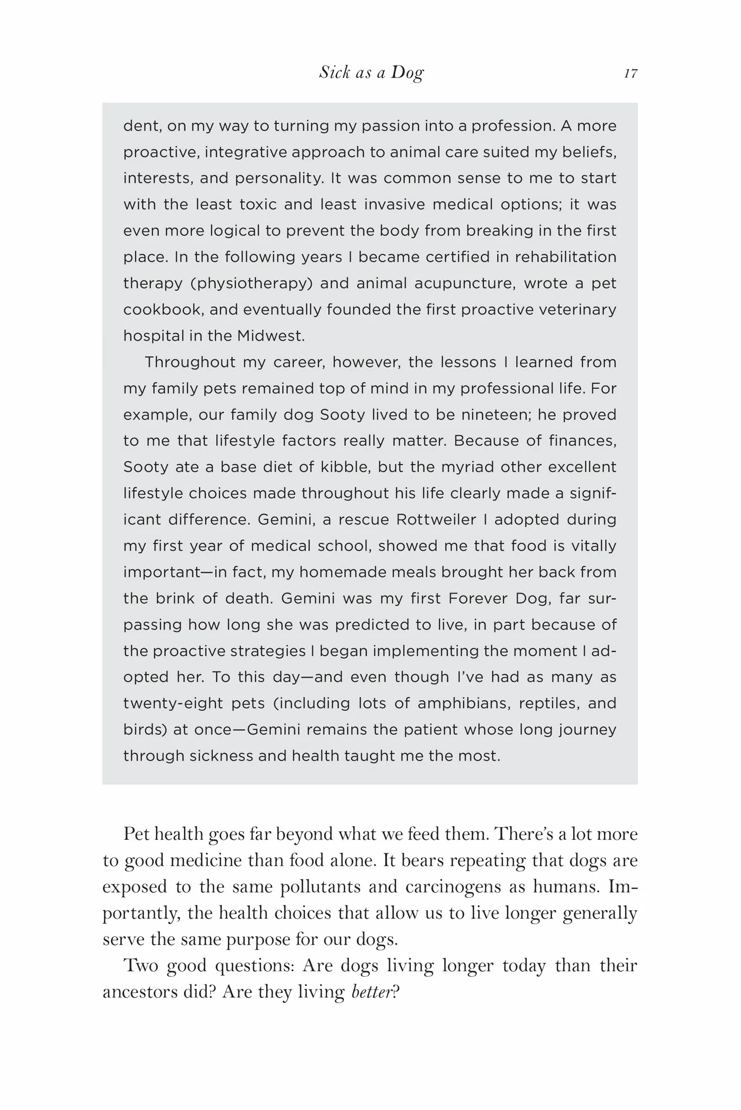 The Forever Dog: The New York Times and Sunday Times Bestselling Dog Care Guide