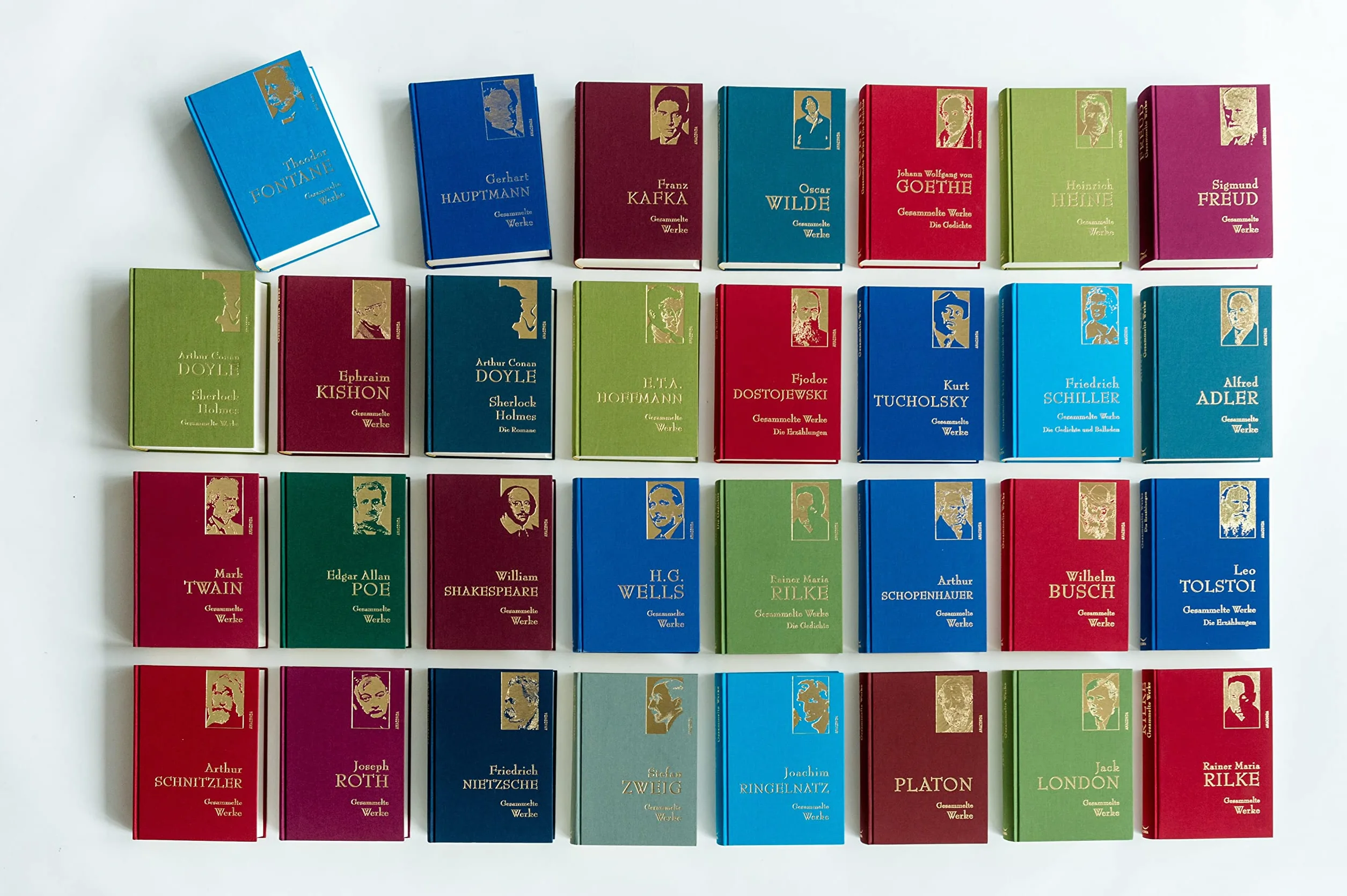 Platon - Gesammelte Werke: Gebunden in feingeprägter Leinenstruktur auf Naturpapier aus Bayern. Mit goldener Schmuckprägung: 4