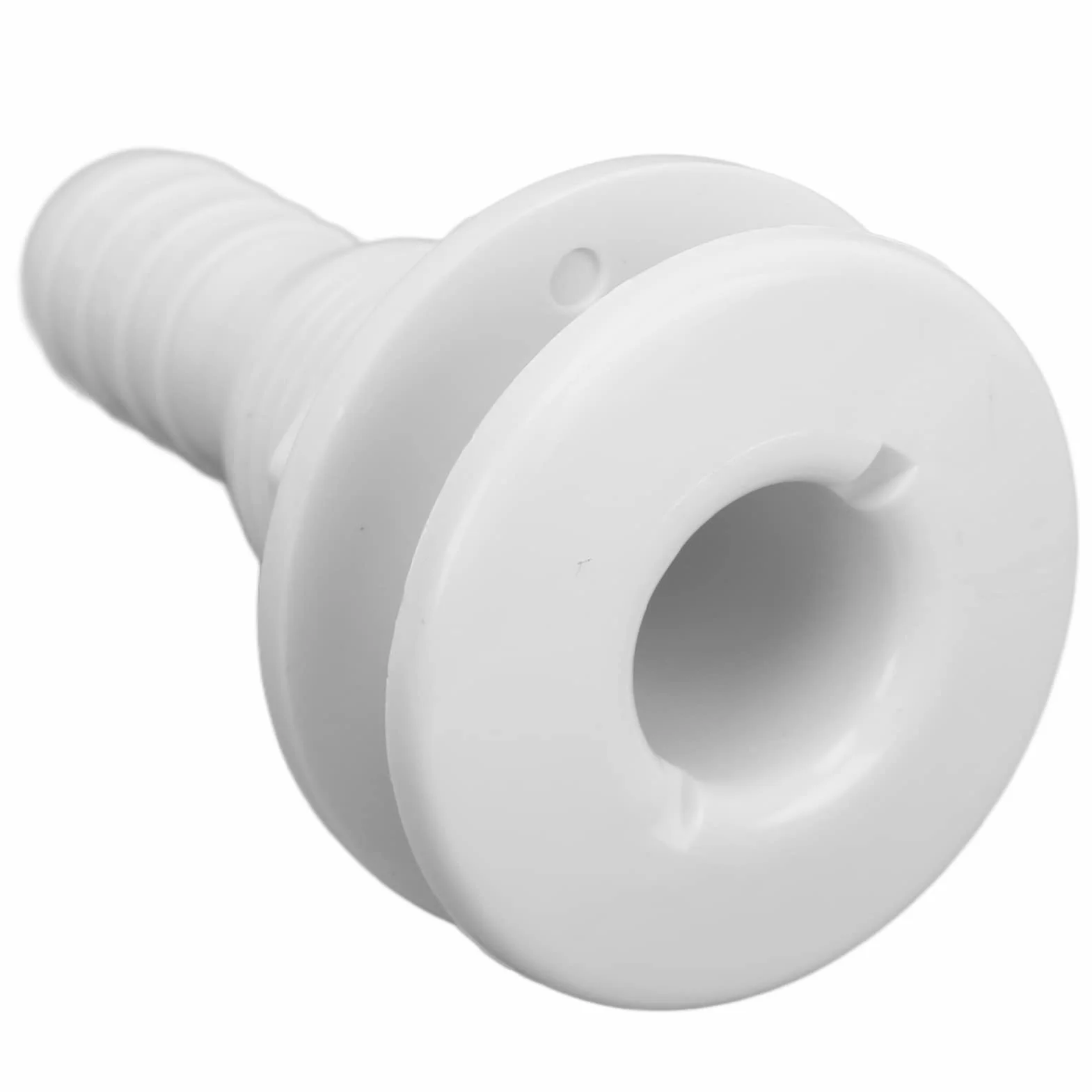 Armatura hydrauliczna do łodzi Odpływ wody złącze kadłuba 3/4 cala ABS biały