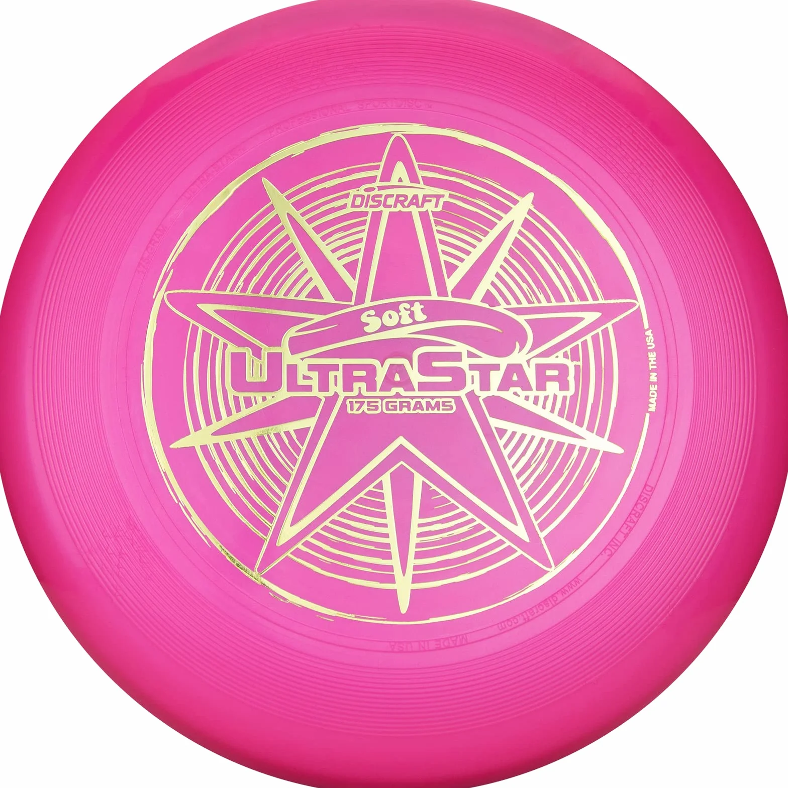 Discraft 175 gramów, różowy, miękki, Ultra Star Sport Disc