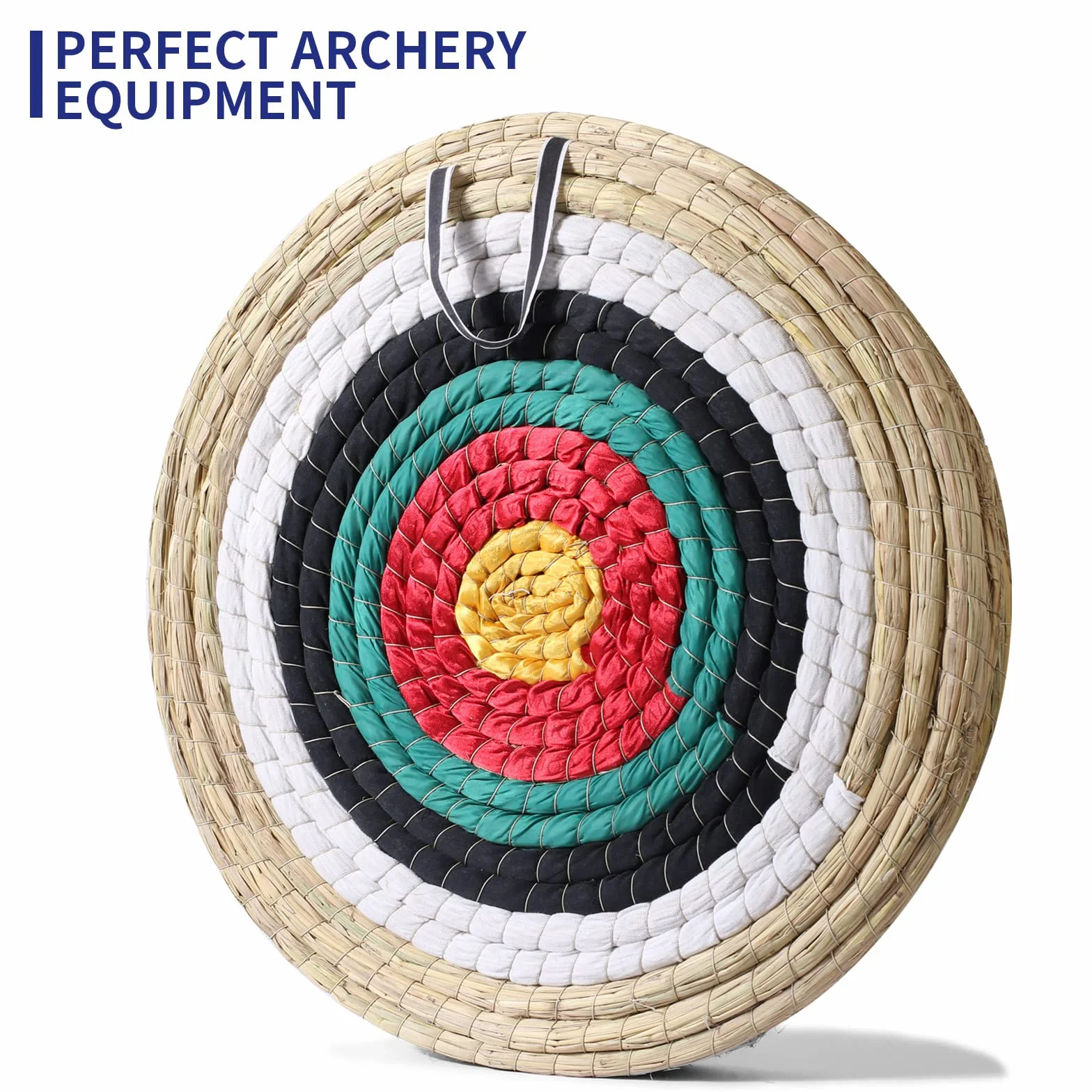 Tarcza łucznicza 50 cm 3-warstwowa tradycyjna ręcznie robiona cel ze słomy