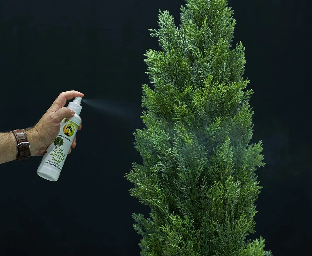 bambus-discount.com Spray z ochroną UV 250ml Emulsja do pielęgnacji sztucznych roślin z tworzywem PE i liśćmi PES