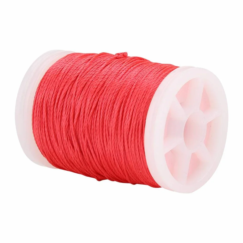 Nylon Bow String Serving Thread do łucznictwa outdoor (czerwony)
