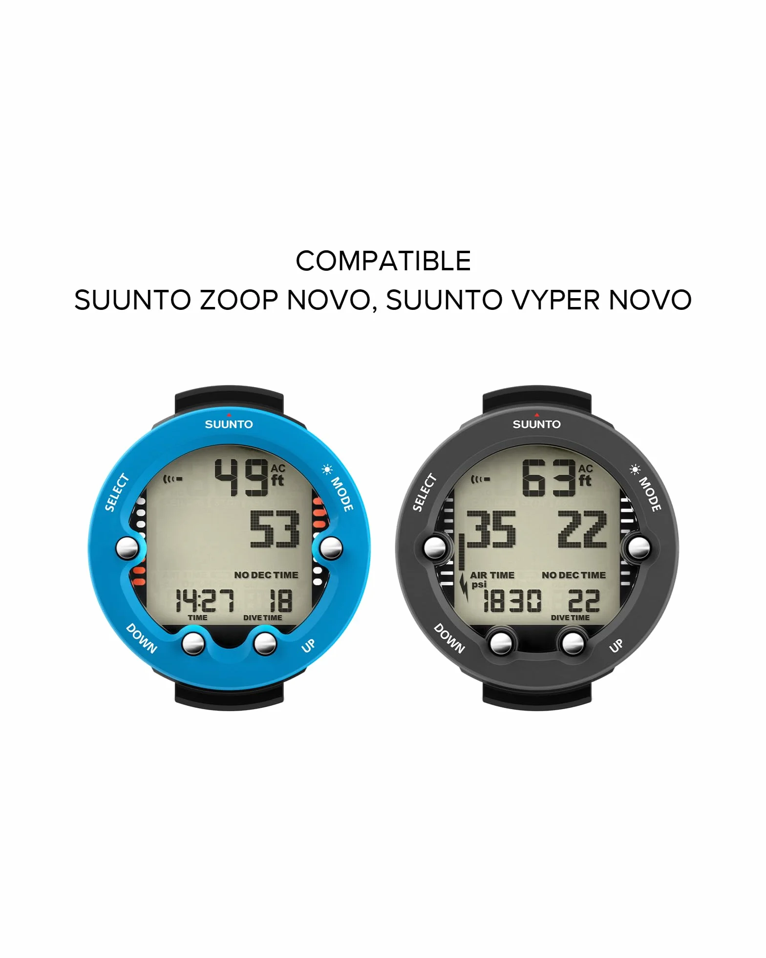 SUUNTO Zoop Vyper Novo Etui Ochronne na Komputer, Czarne