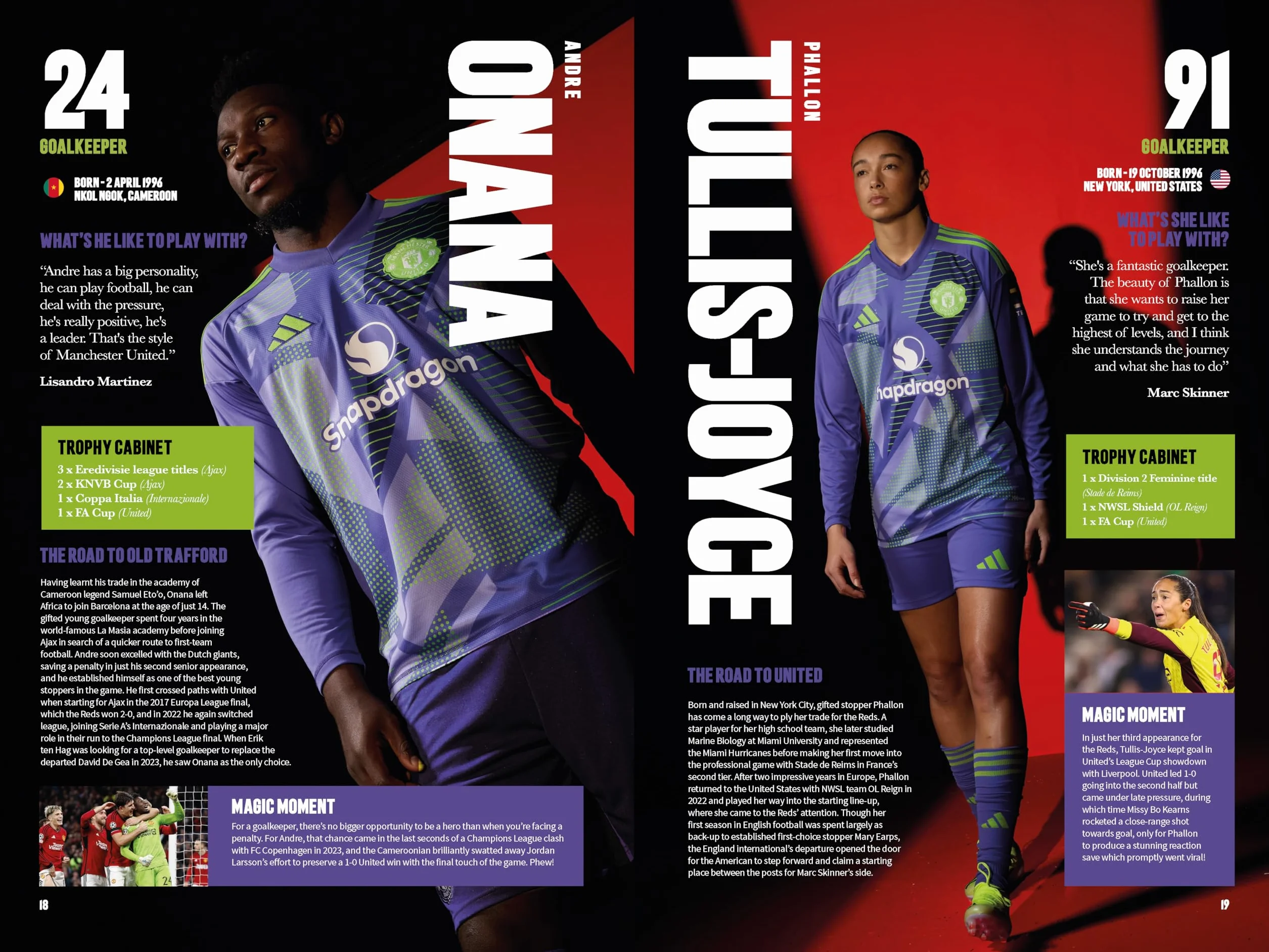 The Official Annual 2025 United: Profiles / Features / Quizzes / Photos / Competitions