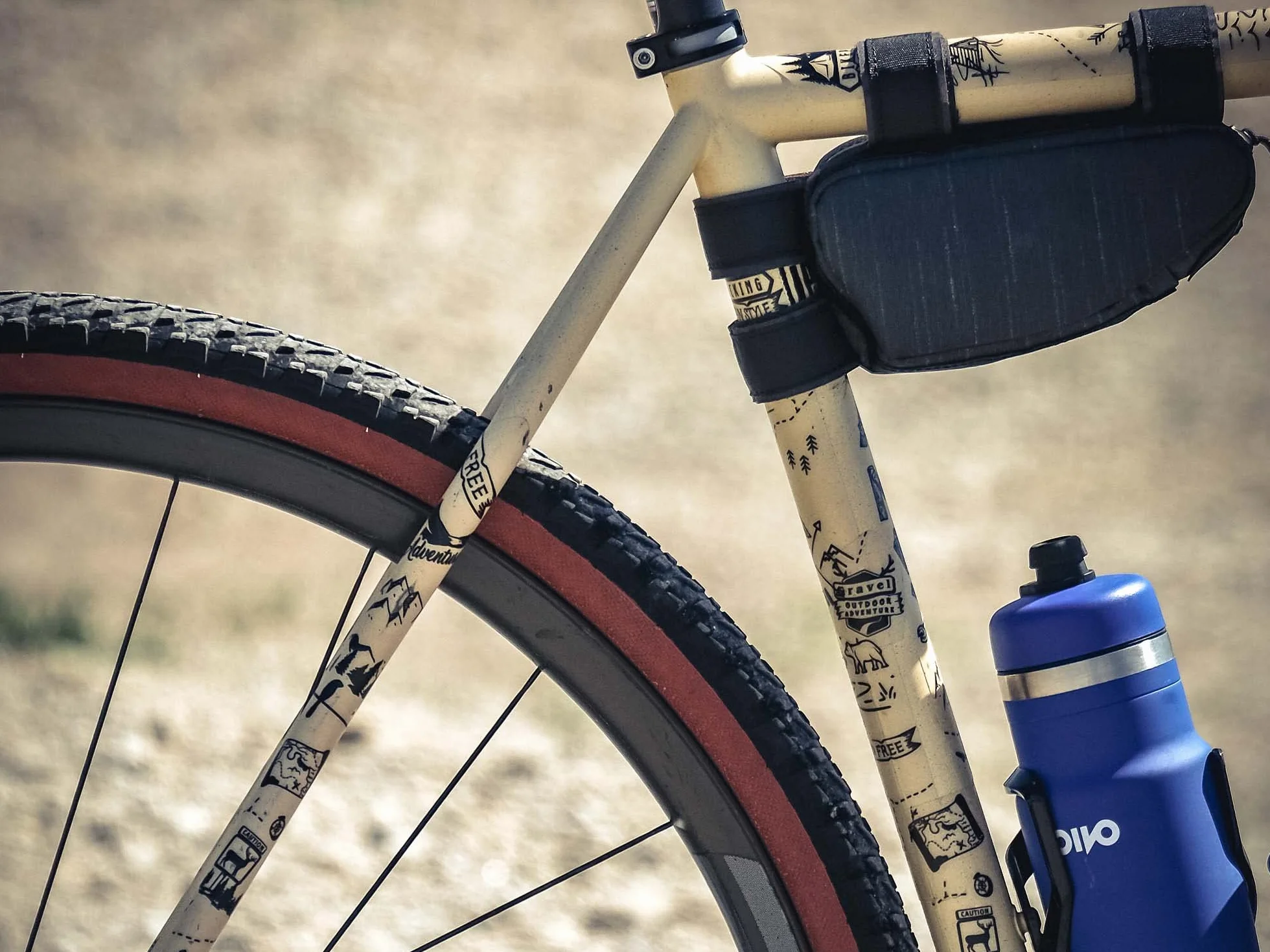 All Mountain Style AMS Frame Guard Gravel/Road - Chroni Twój rower przed zadrapaniami i przedmiotami