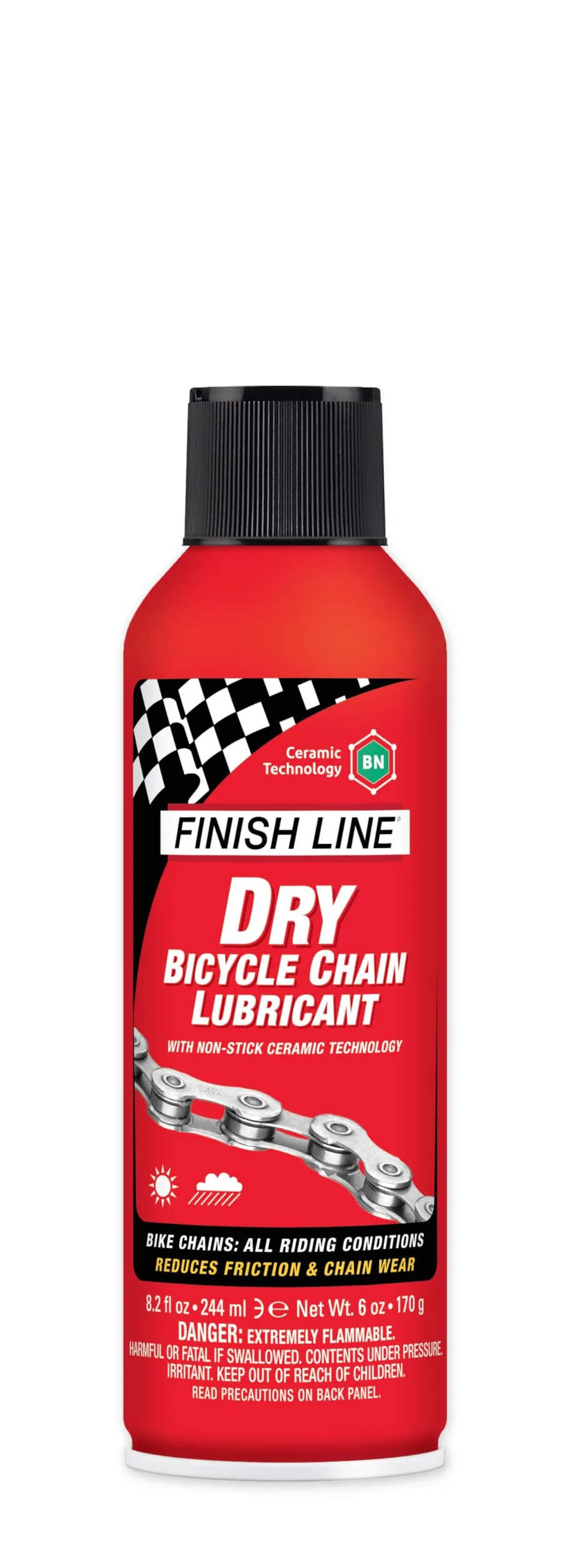 Finish Line Smar do łańcucha rowerowego 240 ml aerozol ceramiczny