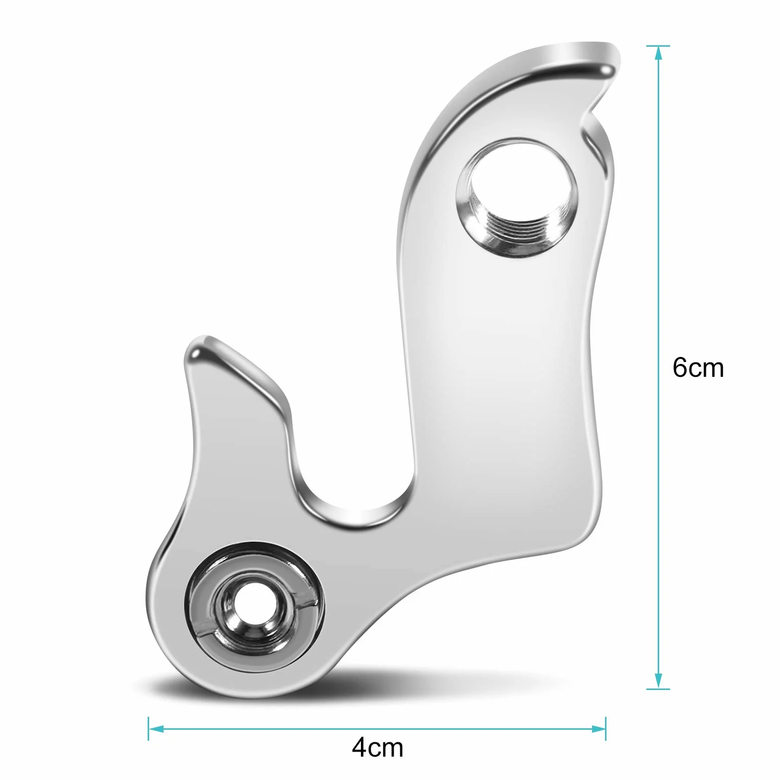 Yosoo Przerzutka zaczepowa, stop aluminium stop aluminium przerzutka zaczep zaczep adapter