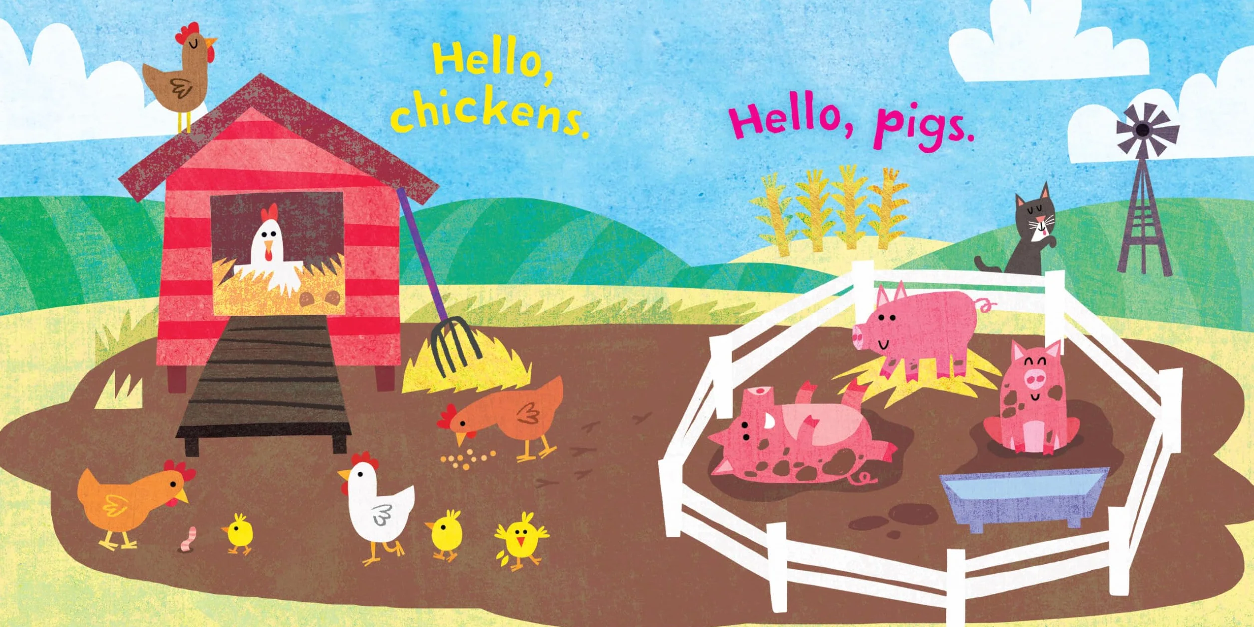Indestructibles: Hello, Farm!: Chew Proof · Rip Proof · Nontoxic · 100% Washable (Book for Babies, Newborn Books, Safe to Chew)