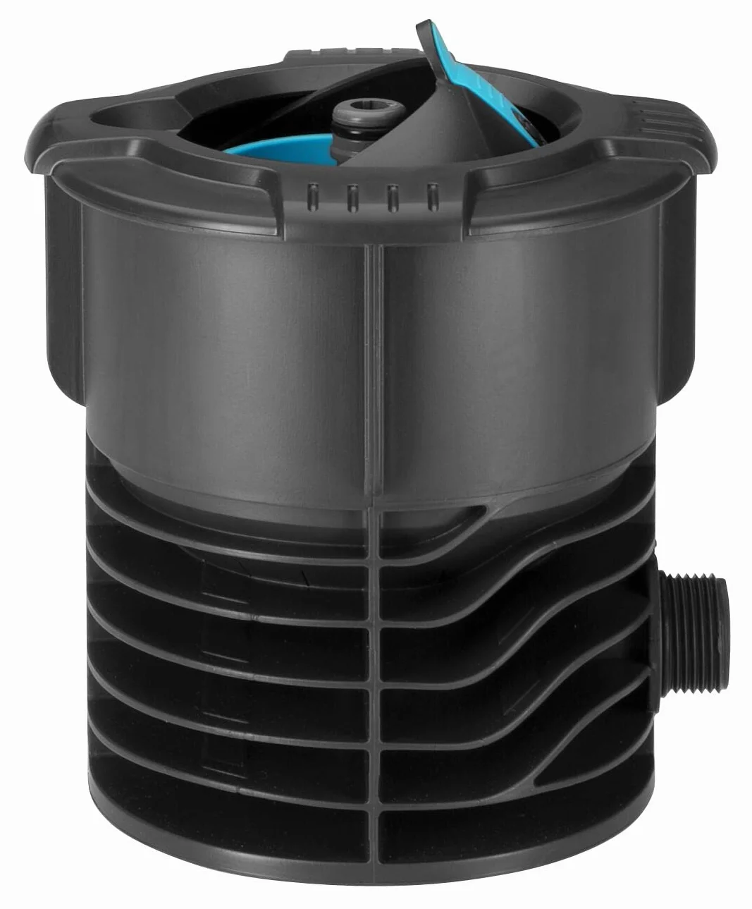 Gardena Sprinklersystem gniazdo przyłączeniowe wody z gwintem zewnętrznym 3/4 cala: Punkt poboru wody systemu rur, wbudowany zawór odci., sito na zanieczyszczenia, montaż pod ziemią (08266-20)