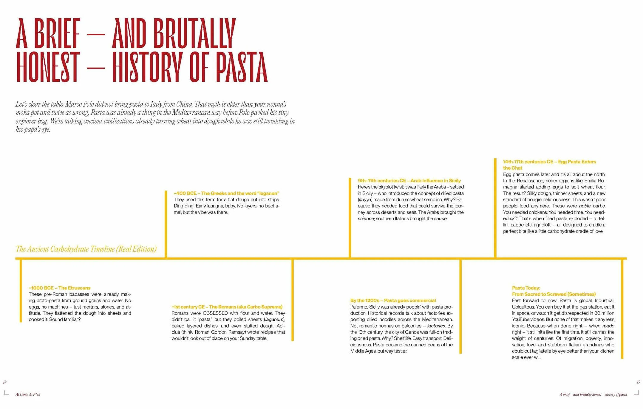 Al dente as fuck /anglais: Handmade Pasta That Makes Chefs Swear and Nonnas Proud