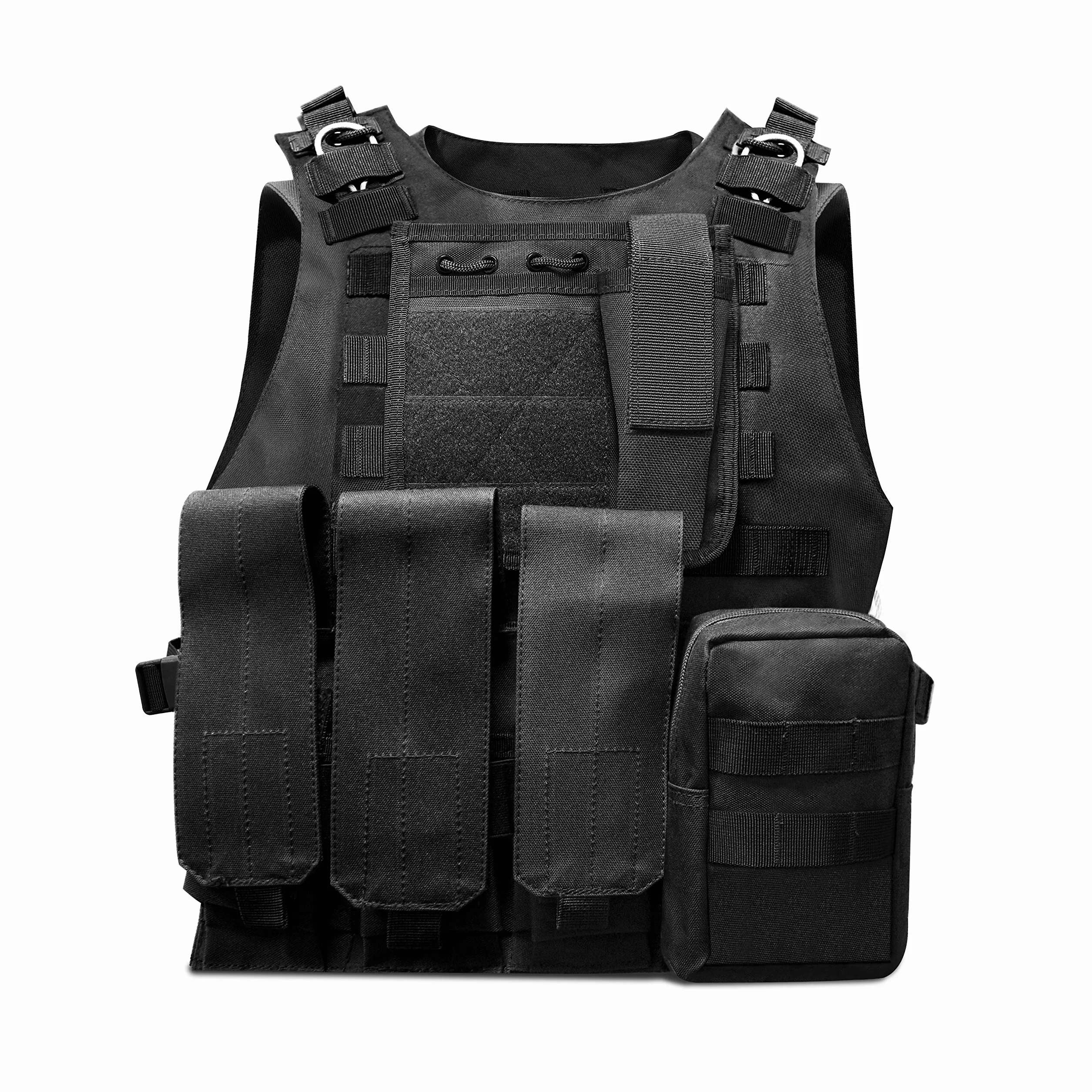 HYCOPROT Kamizelka taktyczna 1000D Oxford regulowana wojskowa Airsoft