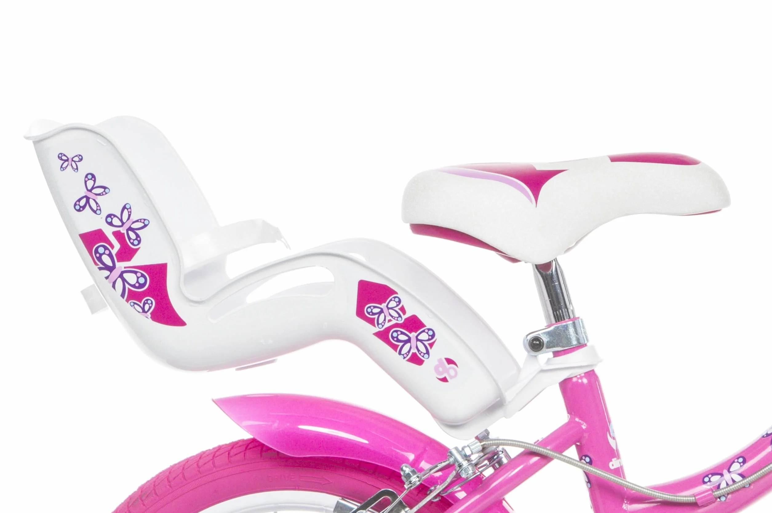 DINO BIKES FLAPPY rower dziecięcy 16" odpowiedni dla dzieci o wzroście od 107 do 125 cm, numer art. 516 – 02