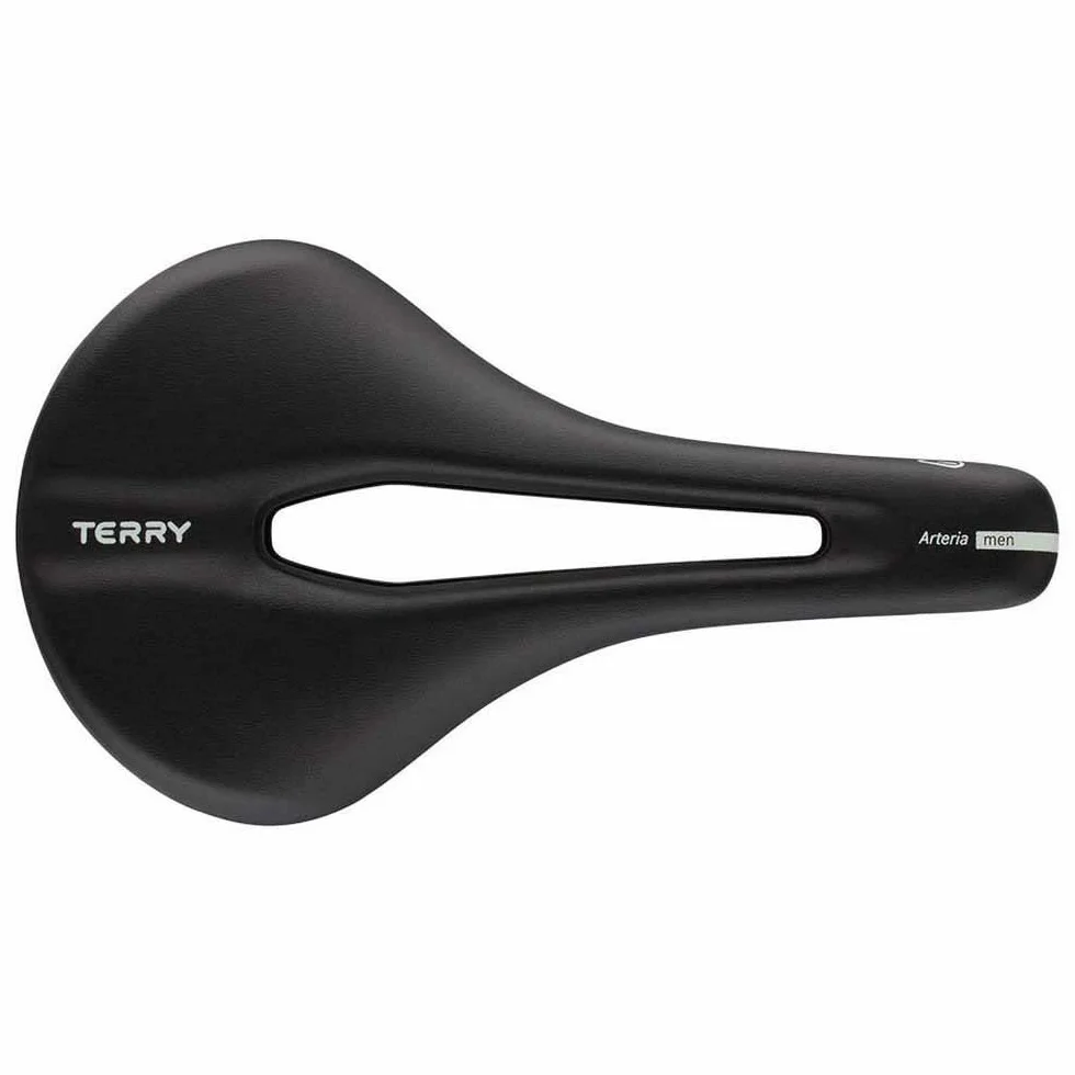 Terry Męskie siodełko rowerowe Fly Arteria Max, czarne, 12-15 cm