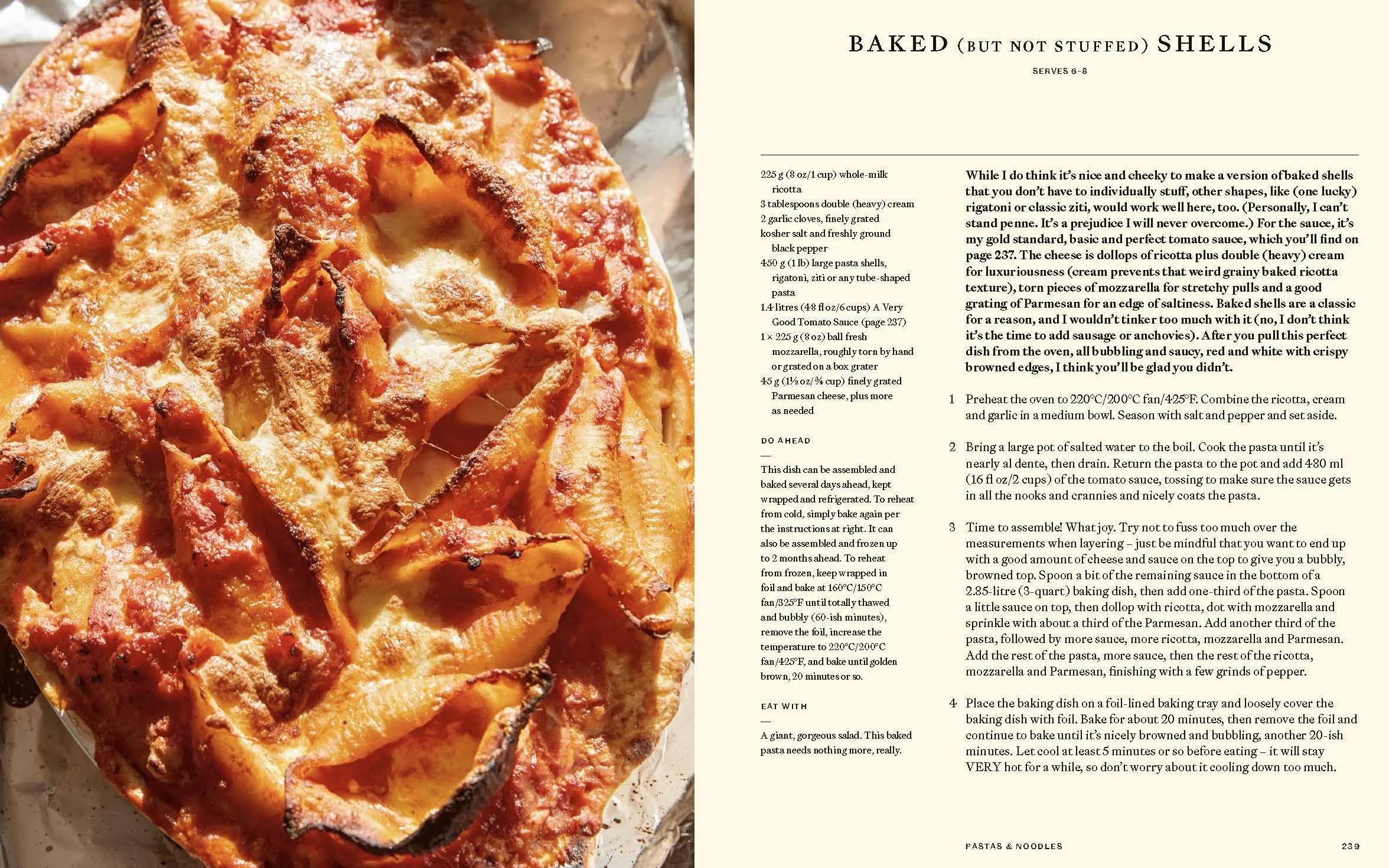Something from Nothing: A Cookbook