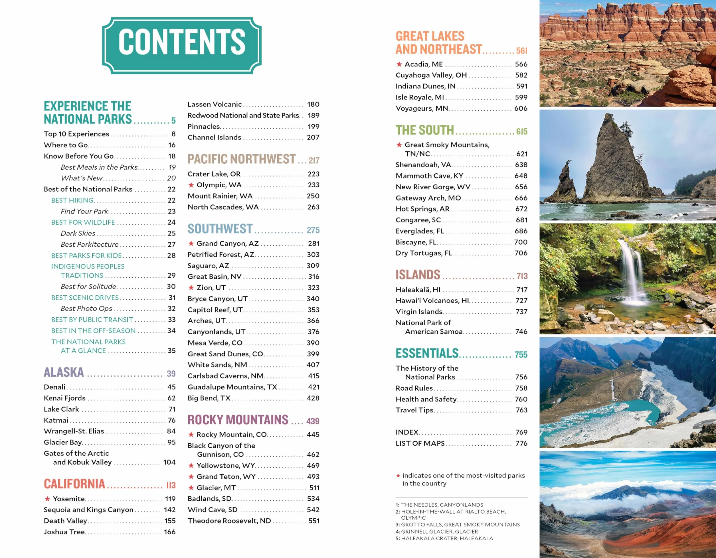 Moon USA National Parks: The Complete Guide to All 63 Parks
