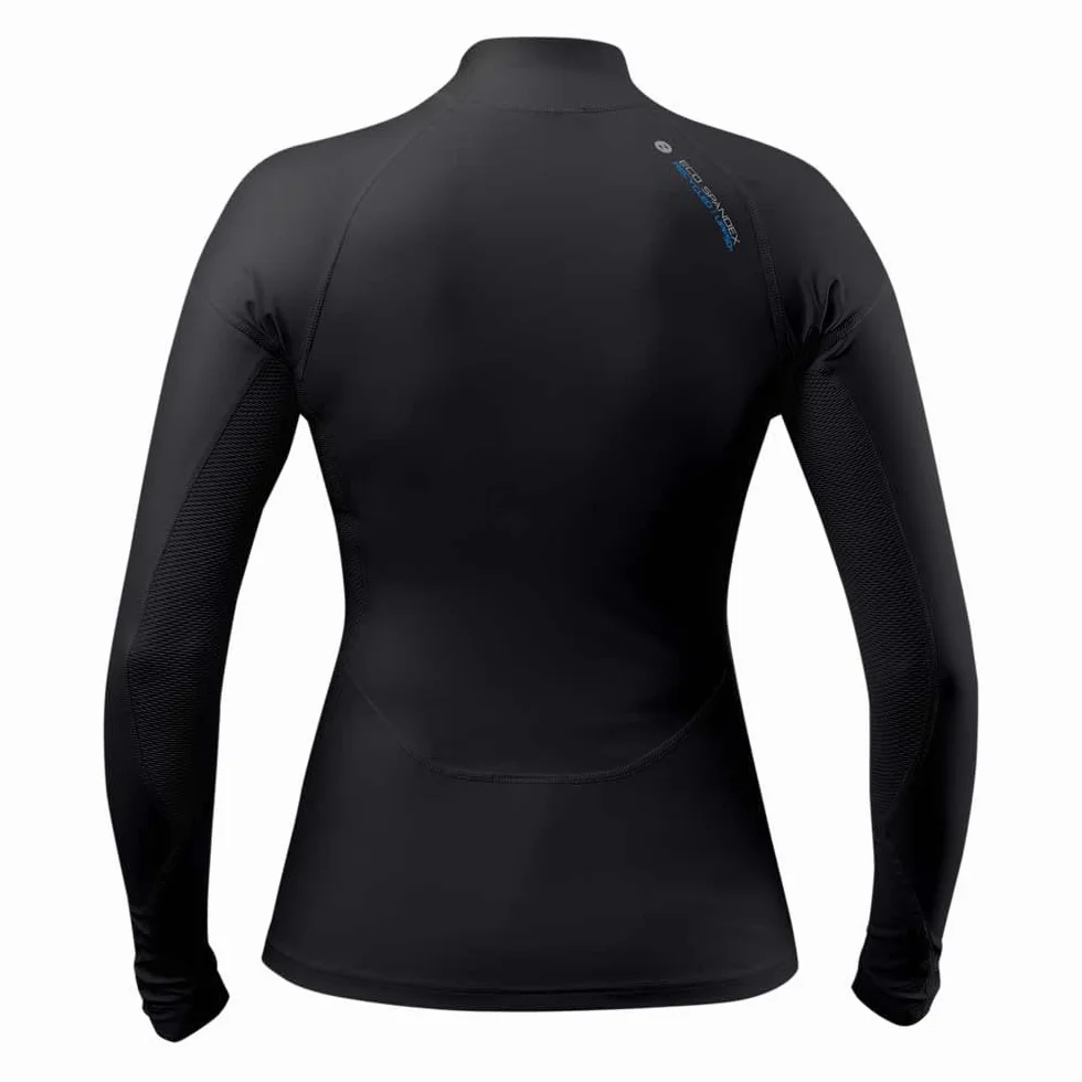 DISMARINA PLASTIMO Eco Spandex Top L/S Blk w-XS 70844