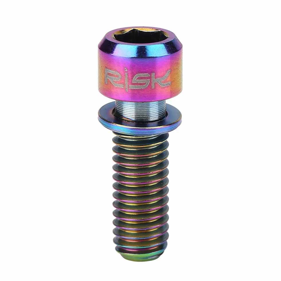 4 szt. M6x18mm Hamulec tarczowy z hamulcem tarczowym Stała śruba ze śrubą z łbem do hamulca tarczowego do rowerów ślizgowych