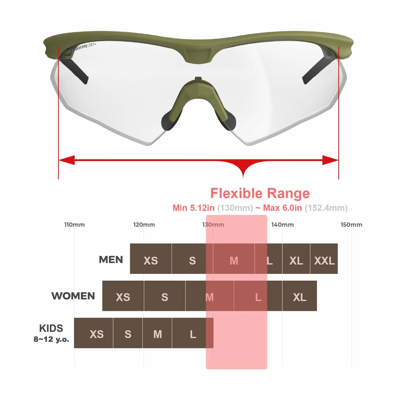 HTS HUNTERSKY S53 okulary ochronne balistyczne przeciwmgielne