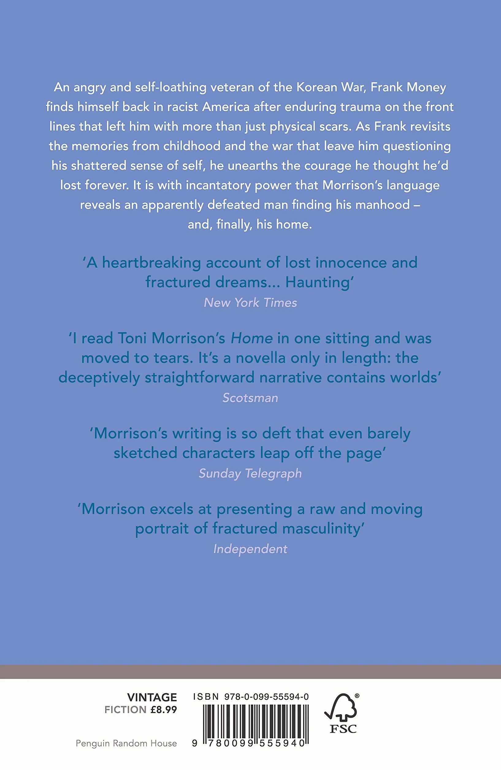 Home: A stirring novel of war, race and belonging from the Nobel-prize winning author of Beloved.