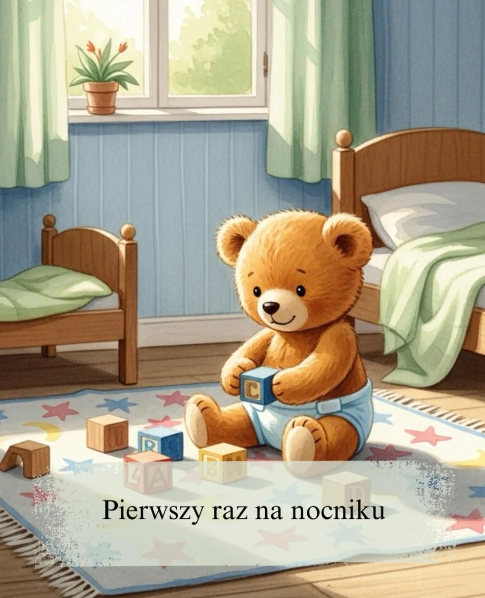 Pierwszy raz na nocniku: Wspierająca opowieść o nauce korzystania z nocnika, która bez stresu i presji pomoże Wam pożegnać pieluszkę.