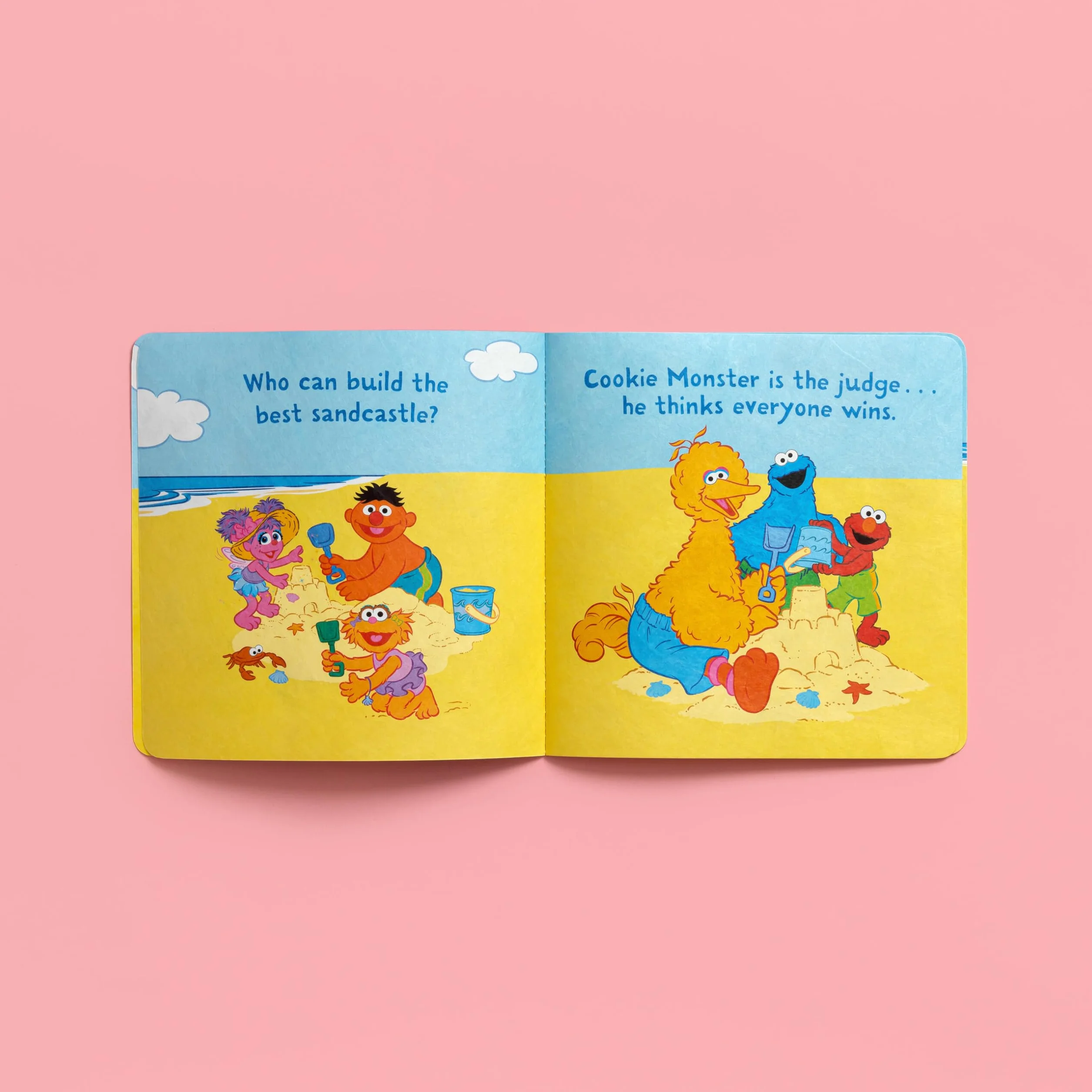 Indestructibles: Sesame Street: Beach Day: Chew Proof - Rip Proof - Nontoxic - 100% Washable (Book for Babies, Newborn Books, Safe to Chew)