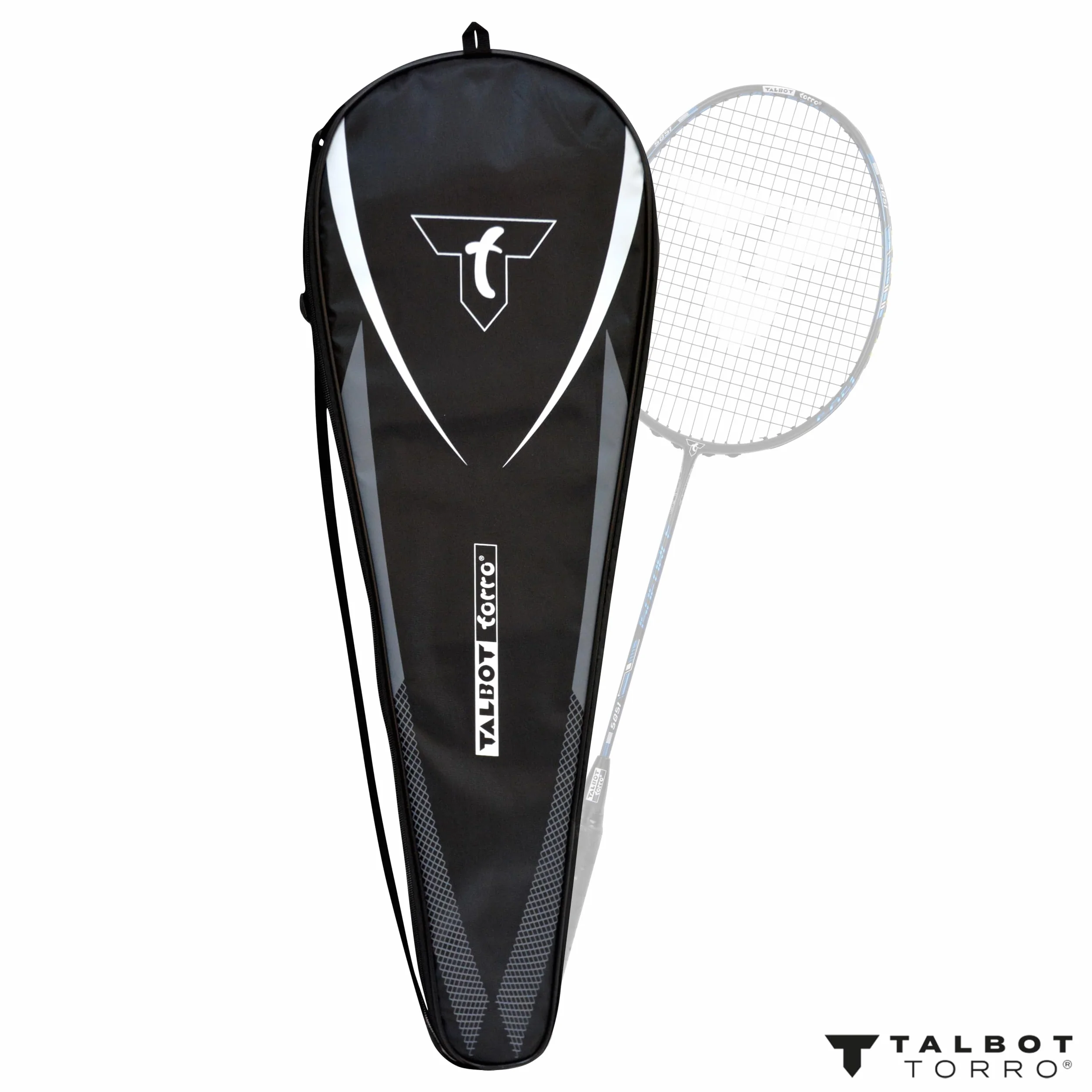 Talbot-Torro® pokrowiec na rakietę do badmintona Isofort Fullcover, uniwersalna torba