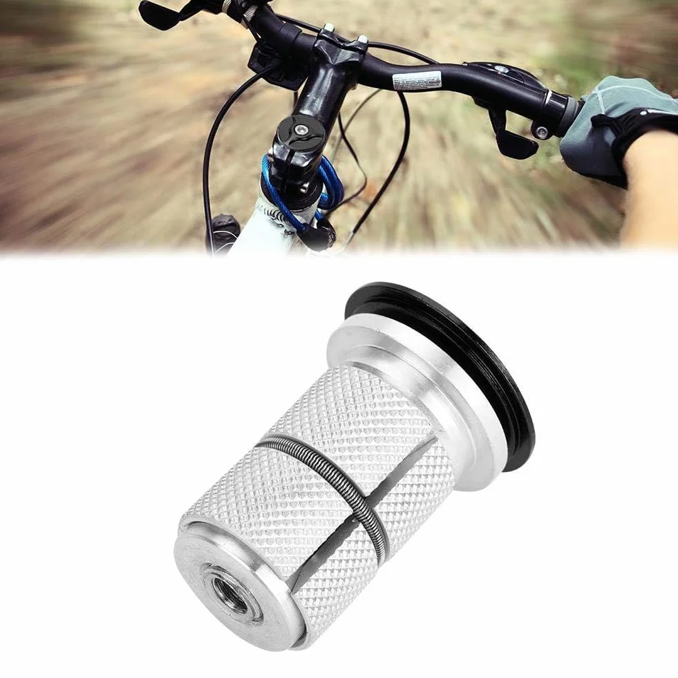 Alomejor Rowerowy zestaw słuchawkowy ze stopu aluminium 1 cal 24,5 mm 1,25 cala 28,6 mm