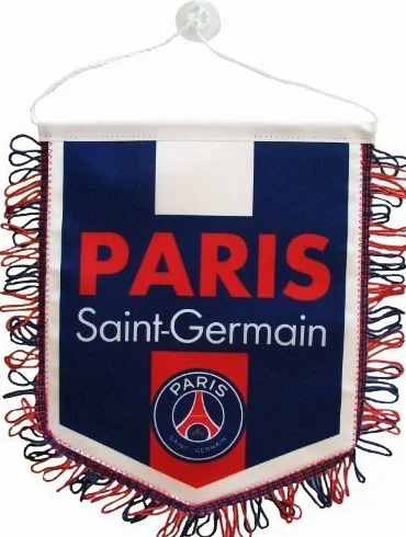 Paris Saint-Germain proporczyk 10 x 10 cm