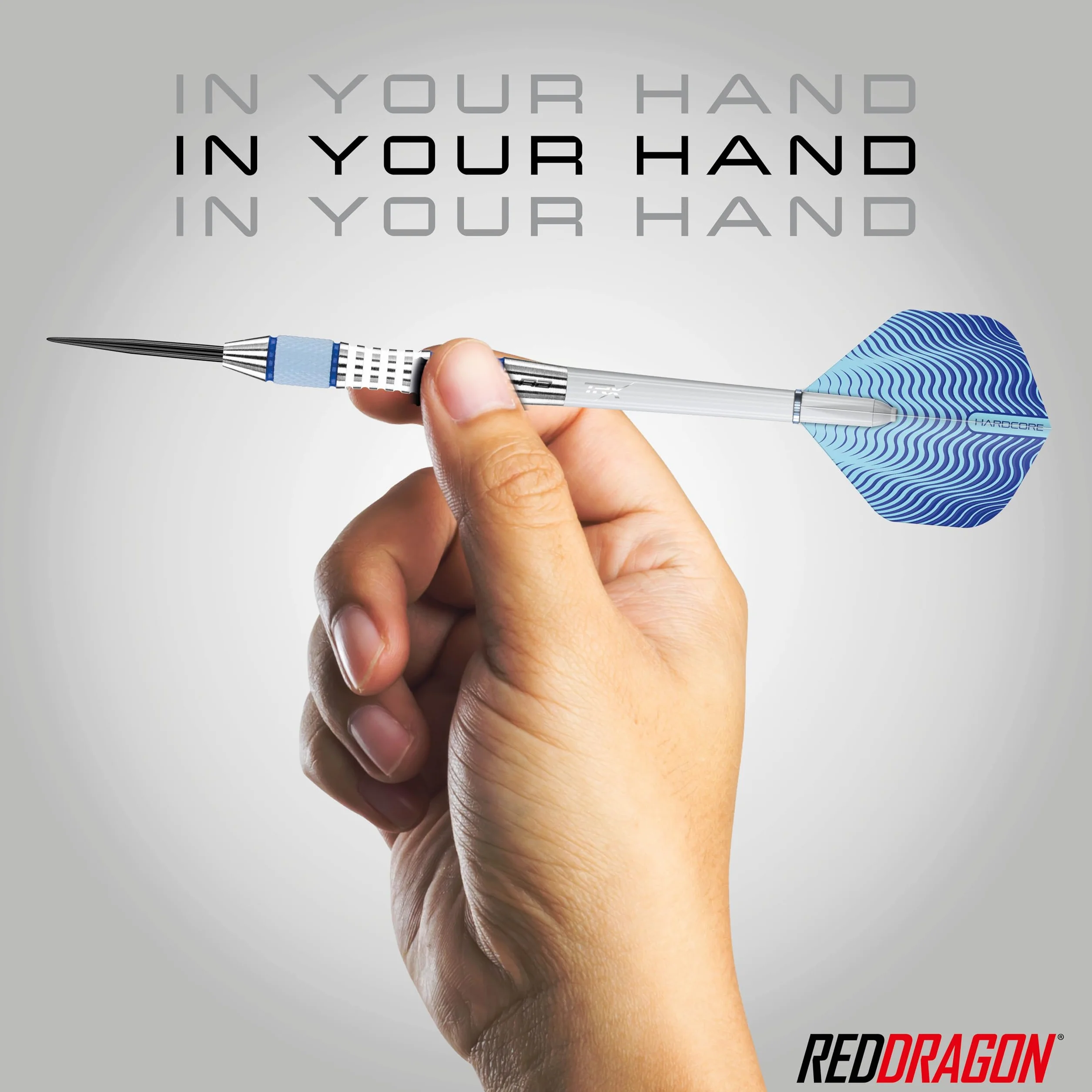 RED DRAGON Stag Zestaw rzutek wolframowych 26g z piórami i wały