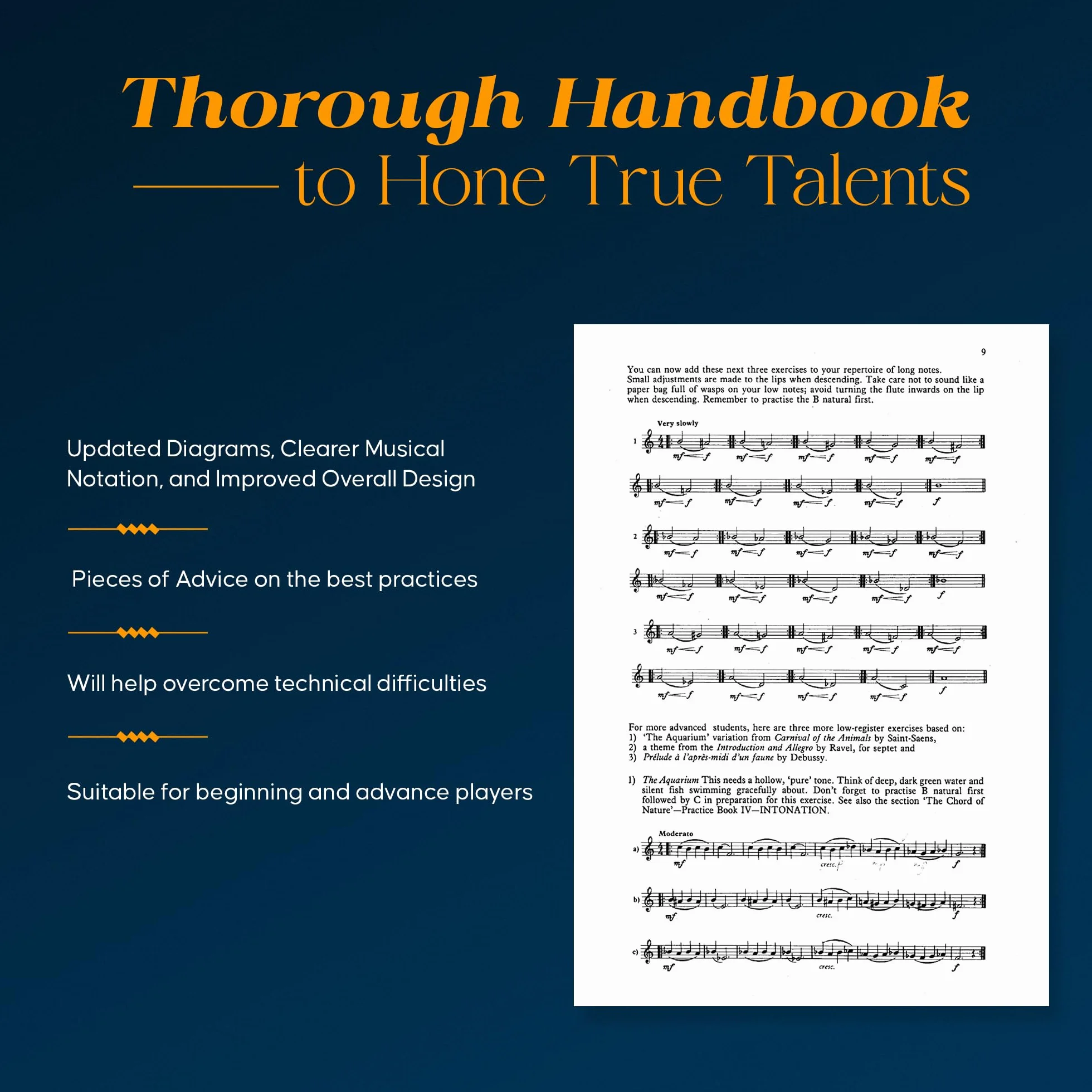 Trevor Wye - Practice Book for the Flute - Omnibus Edition Books 1-6 - Flute Music Book Collection