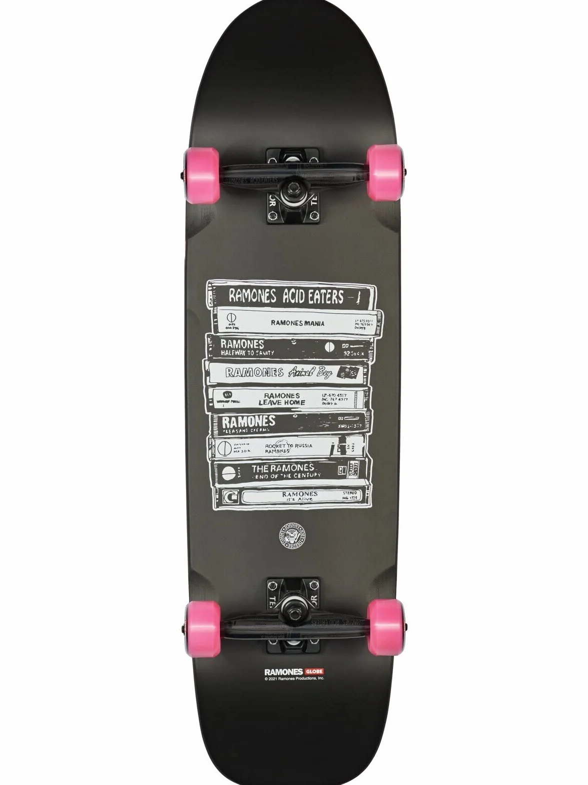Globe Skateboard Shooter Ramones Hey Ho 8.625