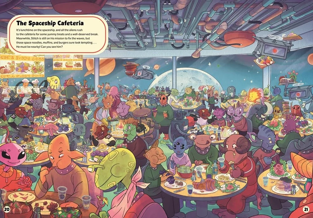 Where's Stitch?: A Disney search-and-find activity book